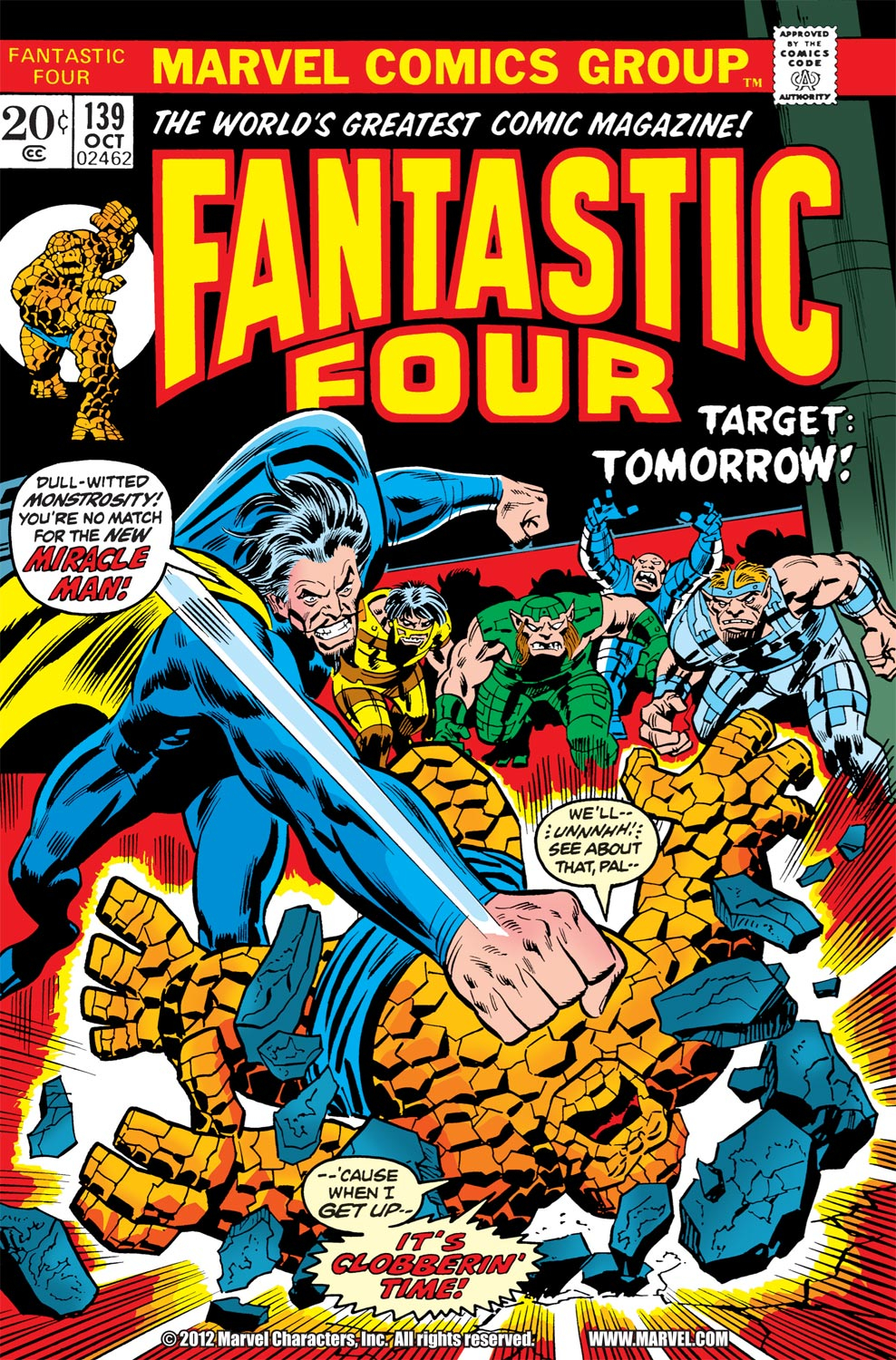 Read online Fantastic Four (1961) comic -  Issue #139 - 1