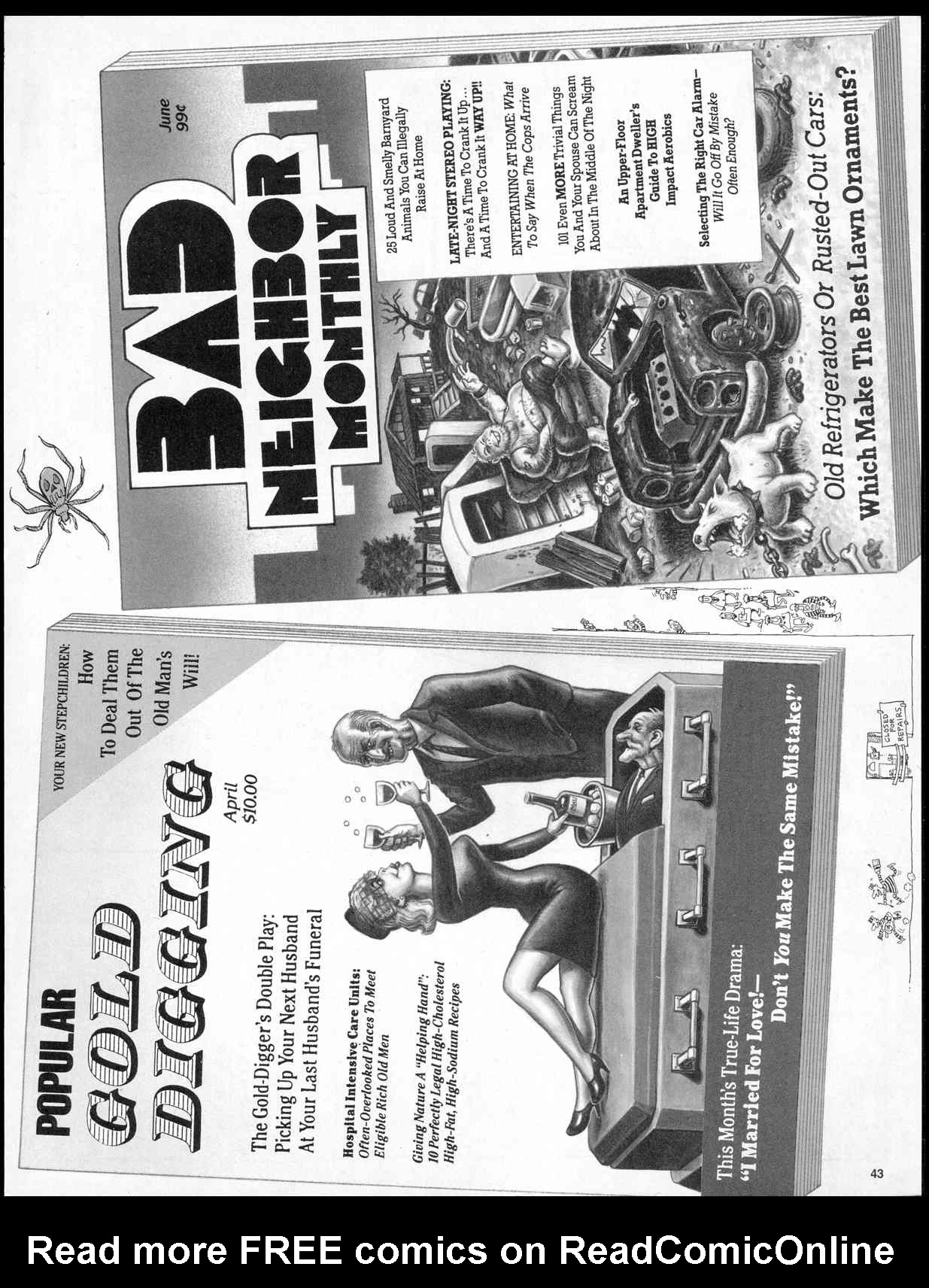 Read online MAD comic -  Issue #301 - 46