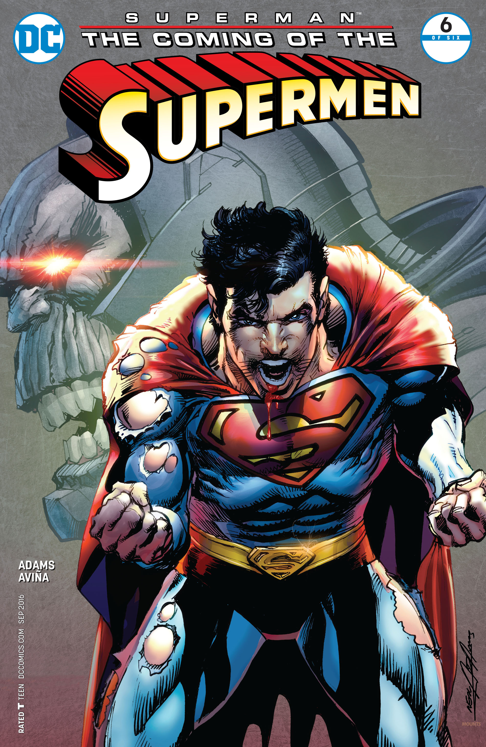 Read online Superman: The Coming of the Supermen comic -  Issue #6 - 1