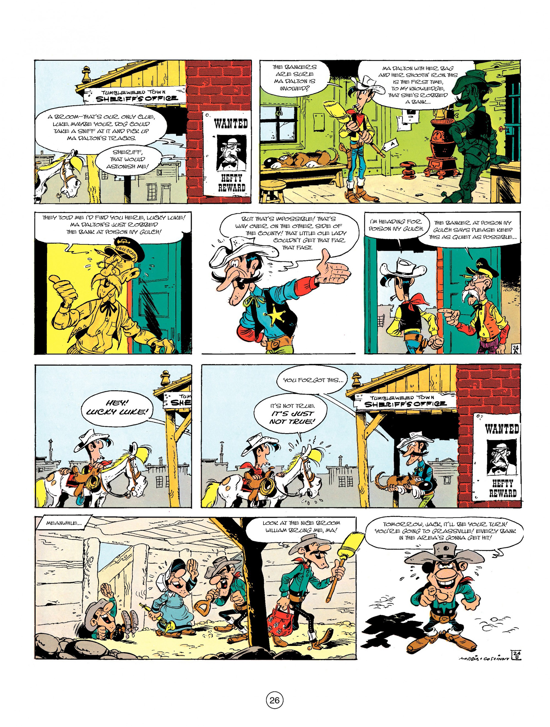 Read online A Lucky Luke Adventure comic -  Issue #6 - 26
