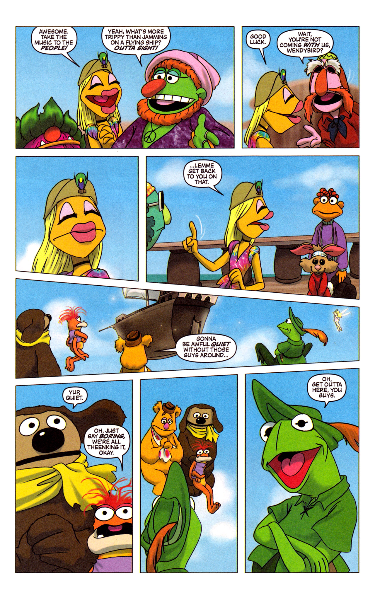 Read online Muppet Peter Pan comic -  Issue #4 - 20