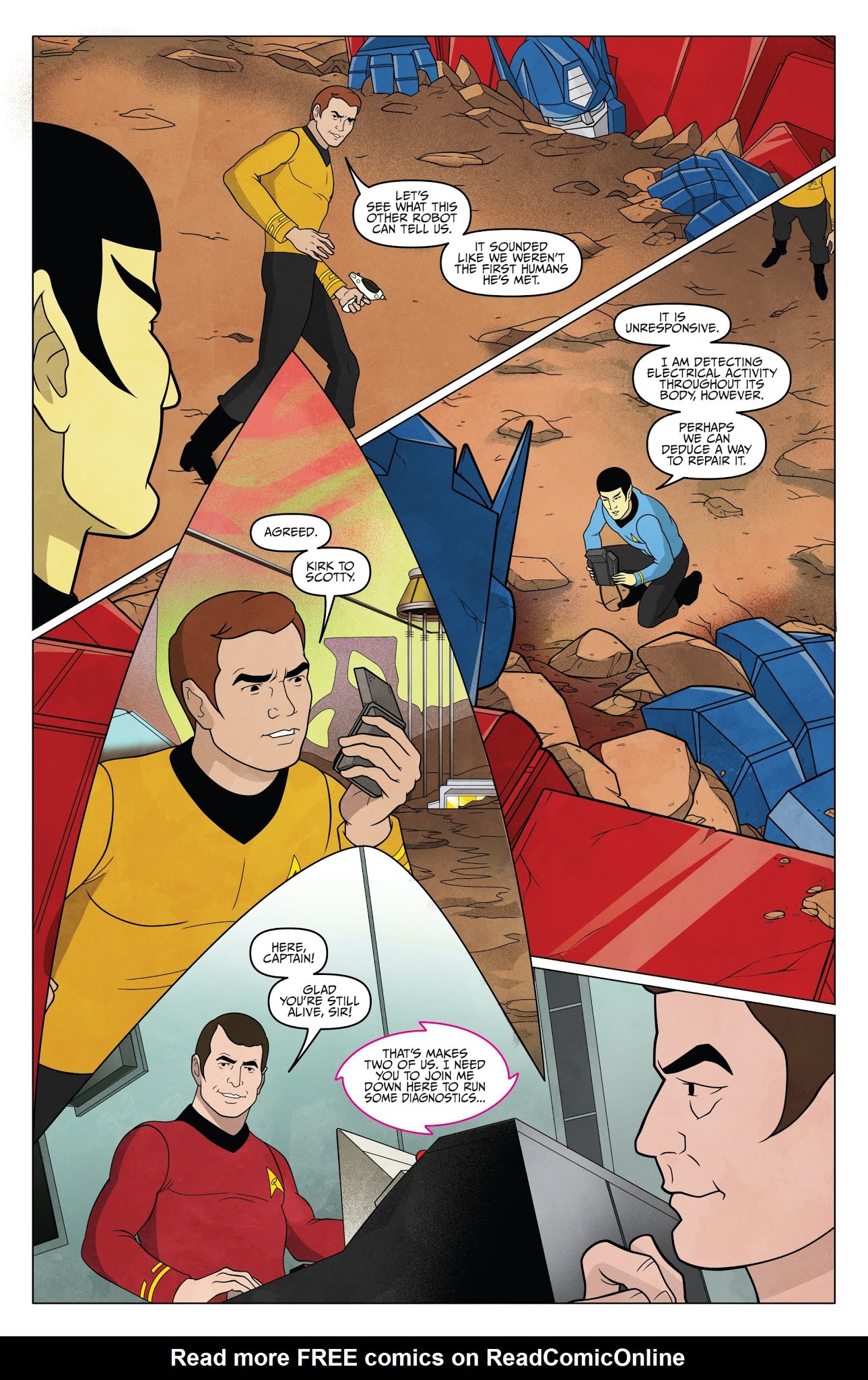 Read online Star Trek vs. Transformers comic -  Issue #1 - 15