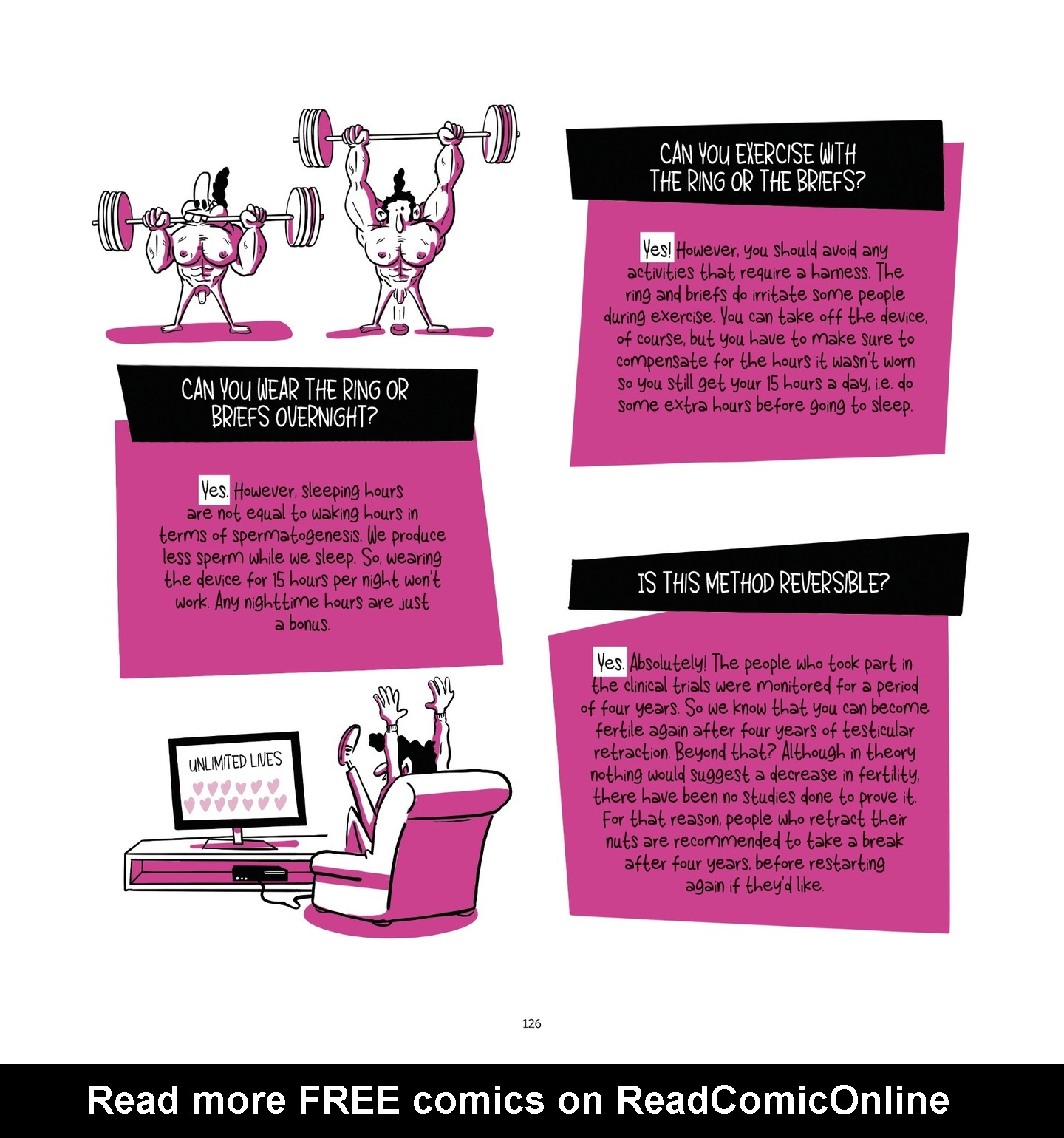 Read online Balls Up A Contraceptive Journey comic -  Issue # TPB - 119