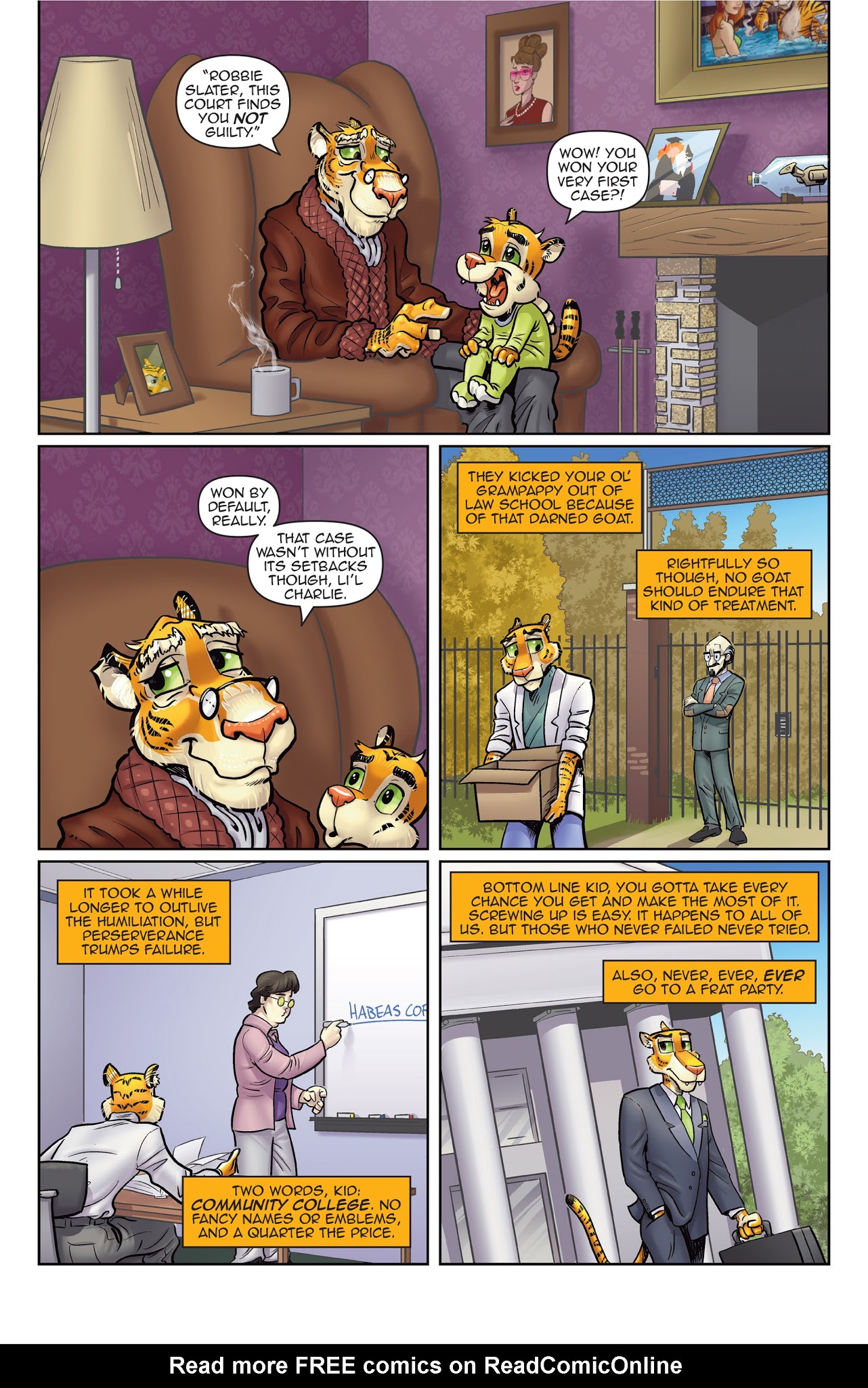 Read online Tiger Lawyer comic -  Issue #3 - 15