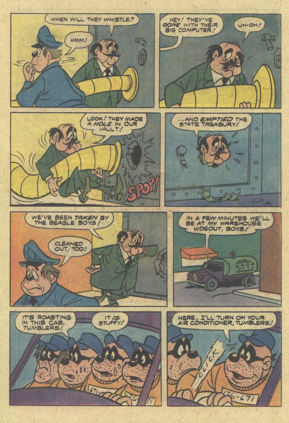 Read online Walt Disney THE BEAGLE BOYS comic -  Issue #37 - 9