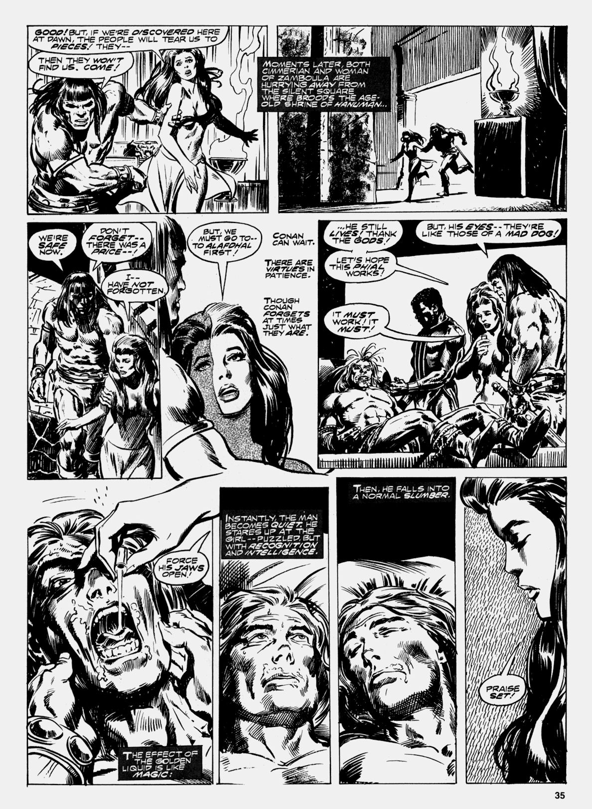 Read online Conan Saga comic -  Issue #17 - 36