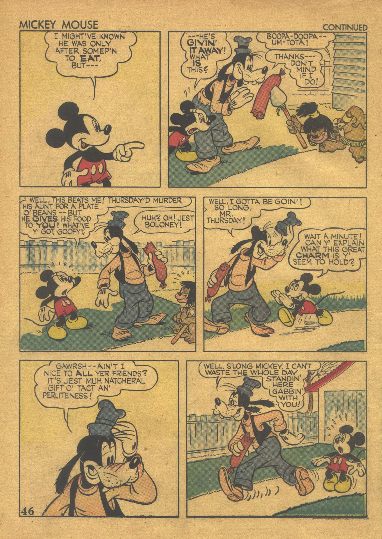 Read online Walt Disney's Comics and Stories comic -  Issue #22 - 48