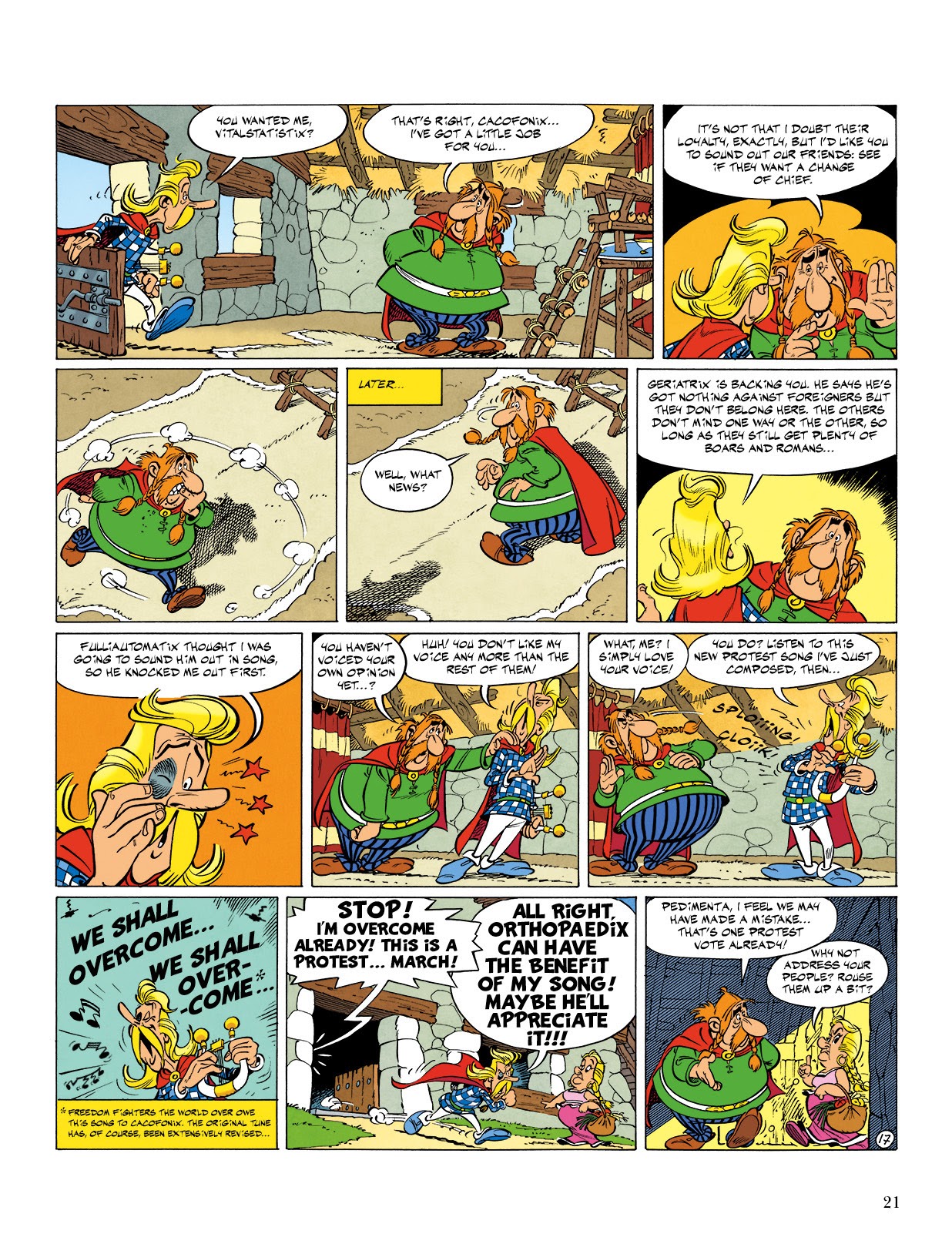 Read online Asterix comic -  Issue #21 - 22