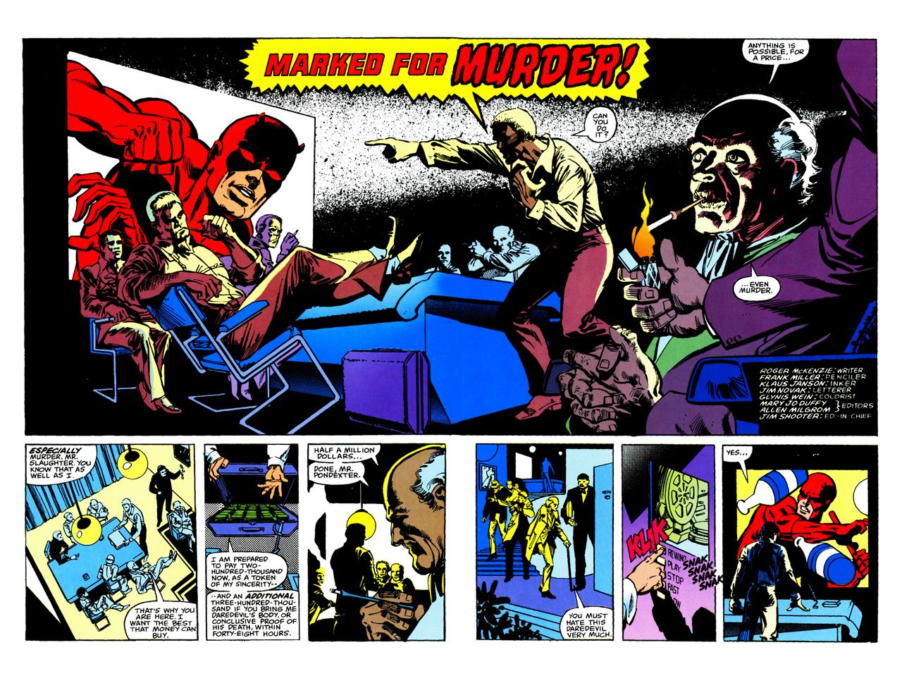 Read online Daredevil Visionaries: Frank Miller comic -  Issue # TPB 1 - 24