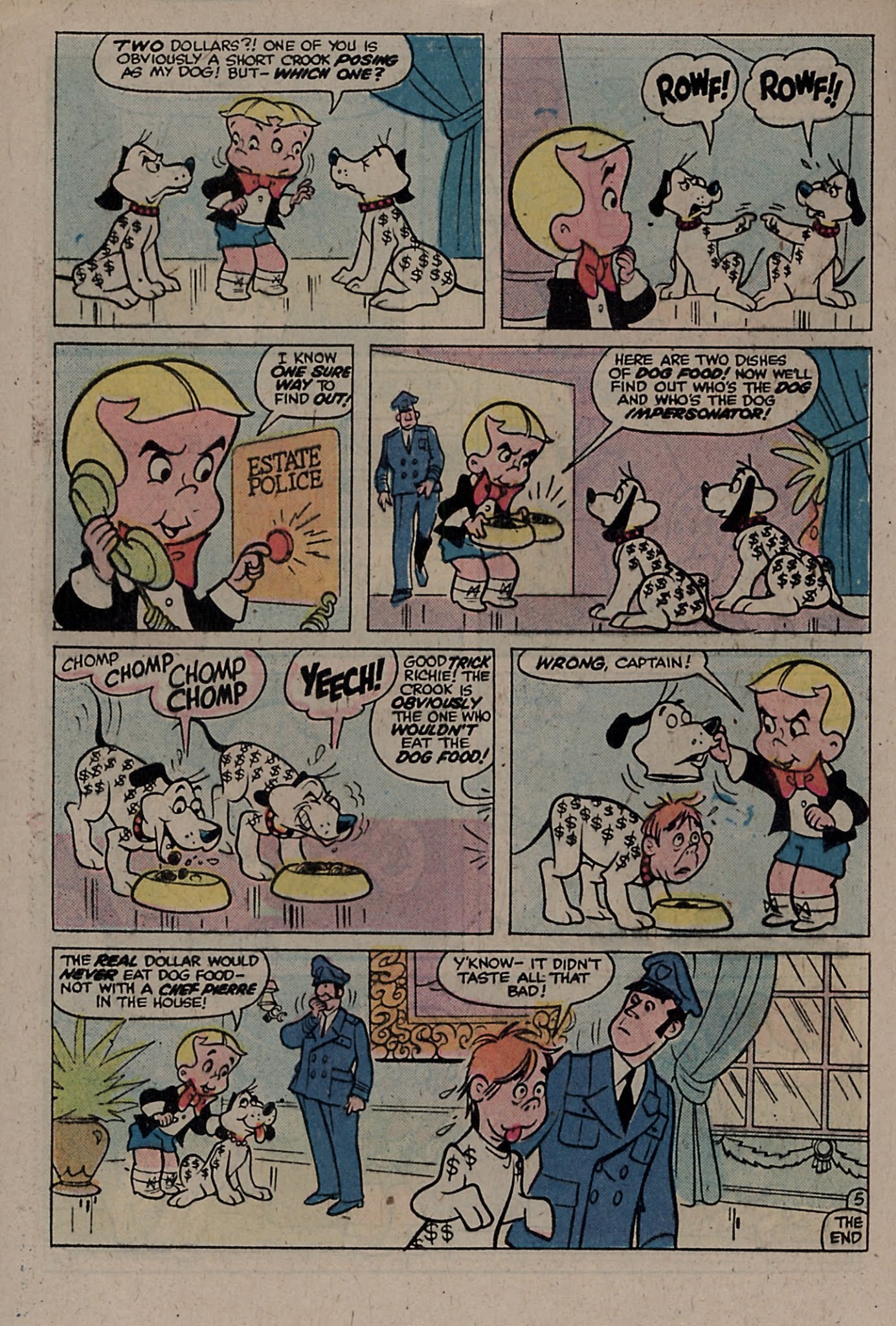 Read online Richie Rich & Dollar the Dog comic -  Issue #14 - 32