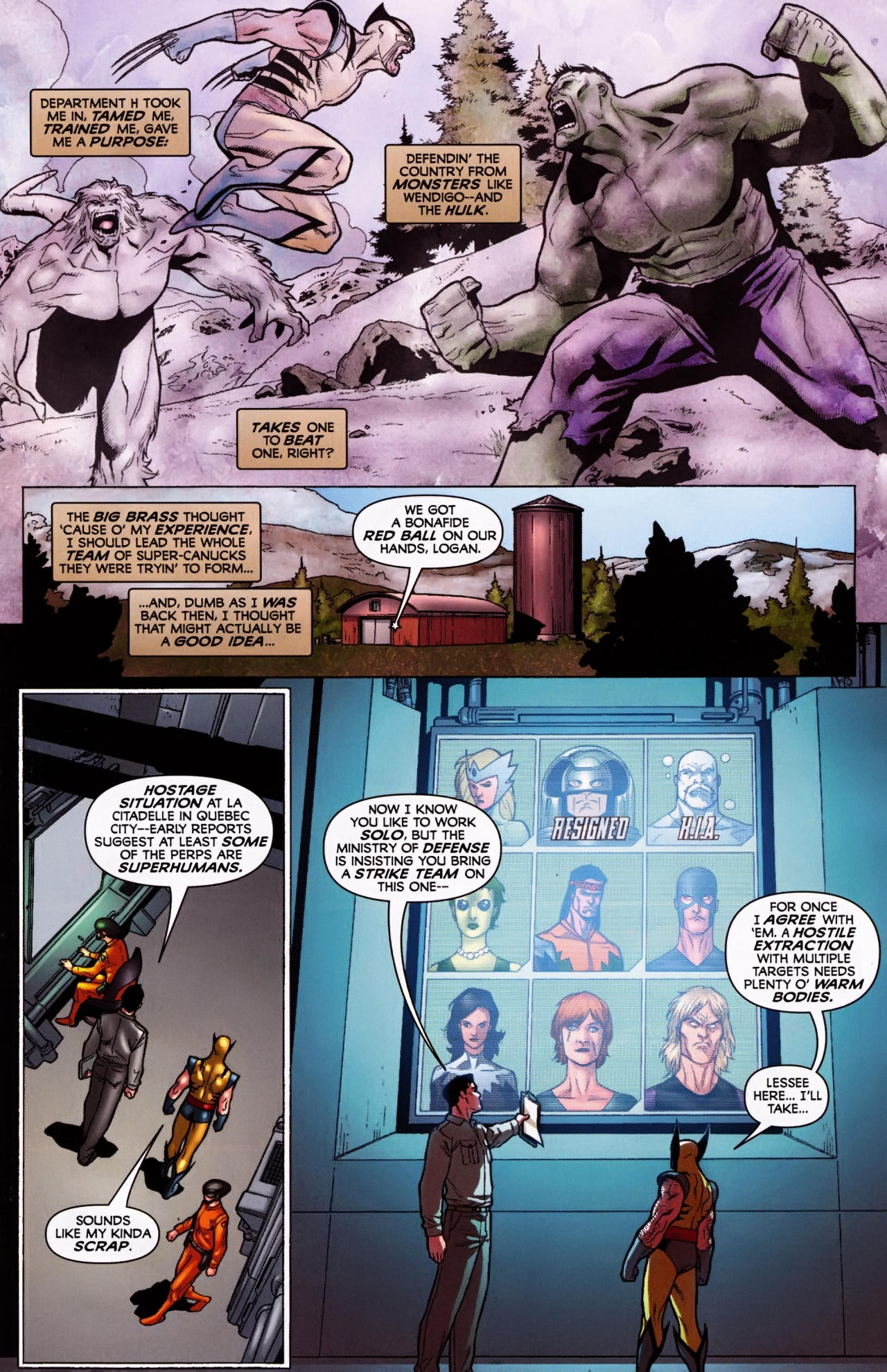 Read online Wolverine: First Class comic -  Issue #5 - 4