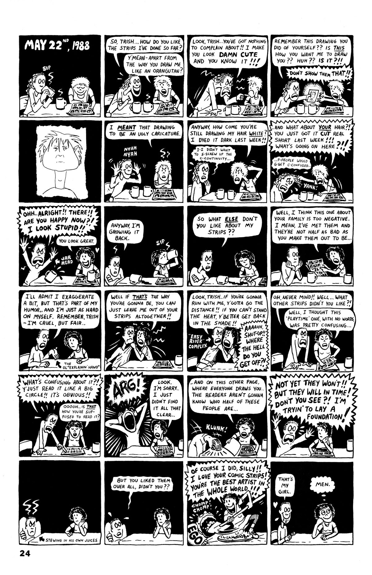 Read online Peepshow: The Cartoon Diary of Joe Matt comic -  Issue # Full - 16