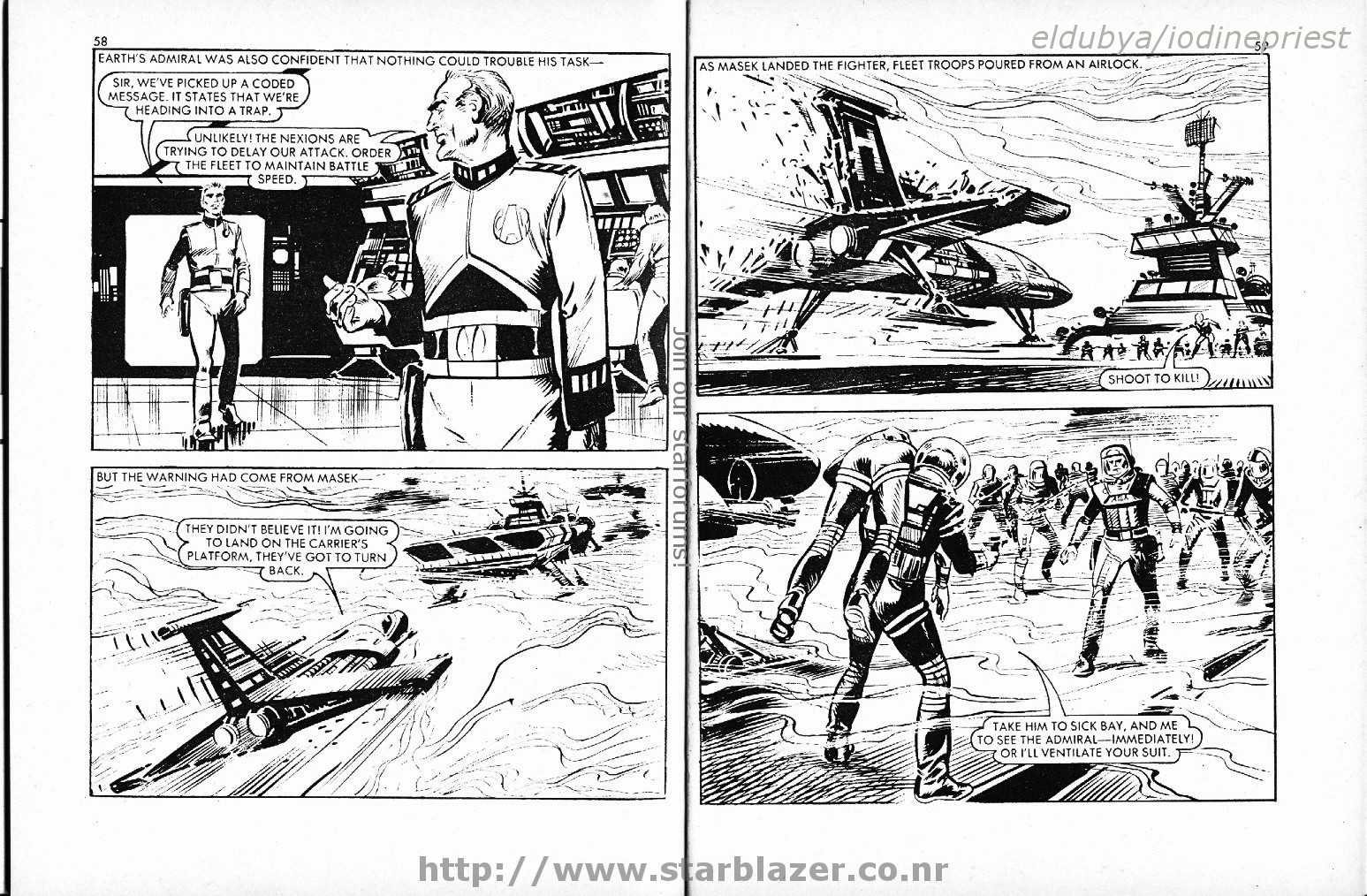 Read online Starblazer comic -  Issue #99 - 31