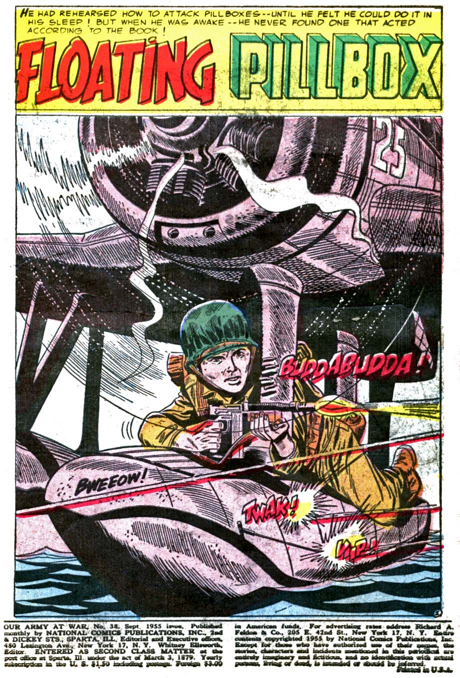 Read online Our Army at War (1952) comic -  Issue #38 - 3
