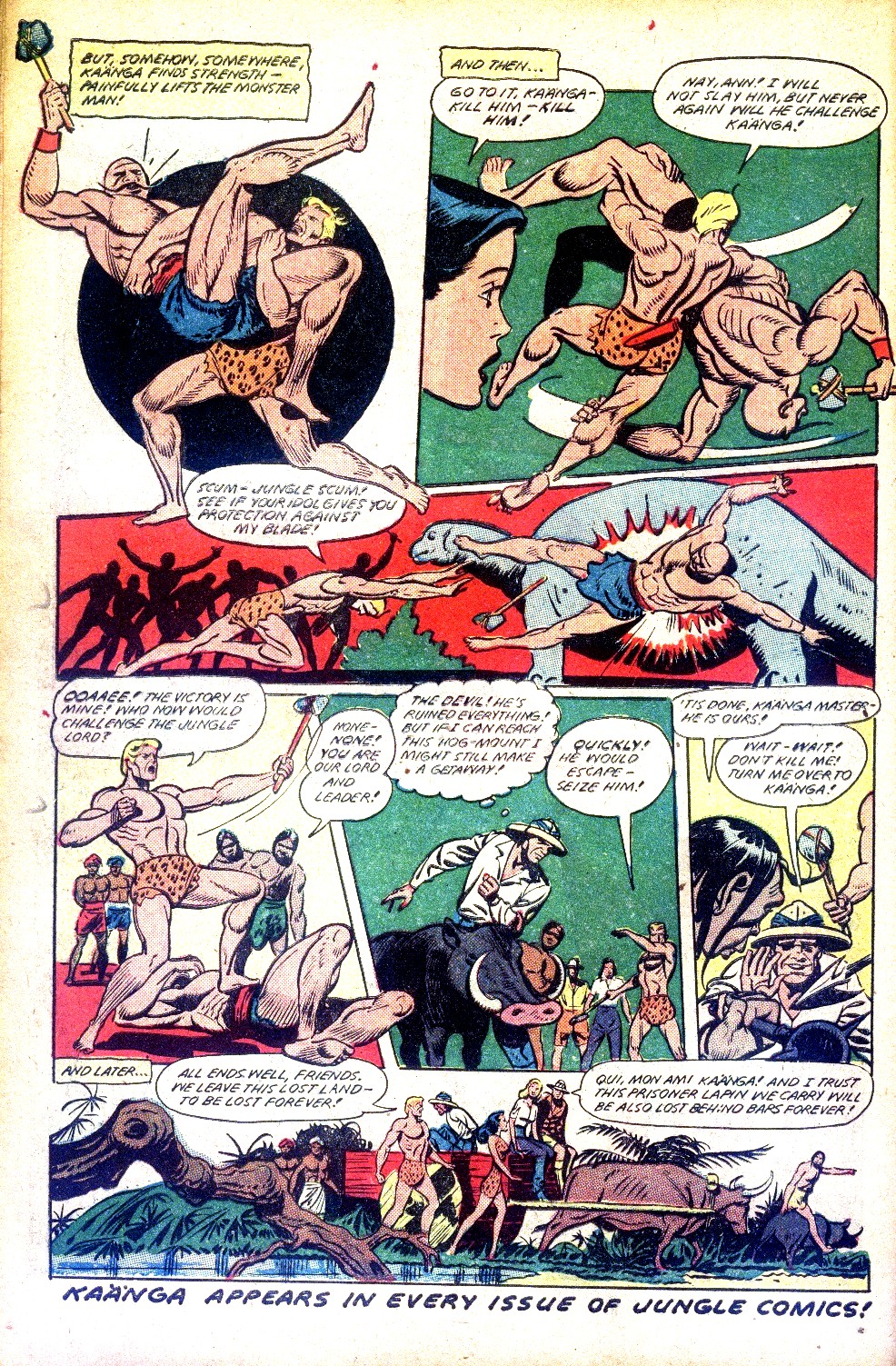 Read online Jungle Comics comic -  Issue #112 - 12