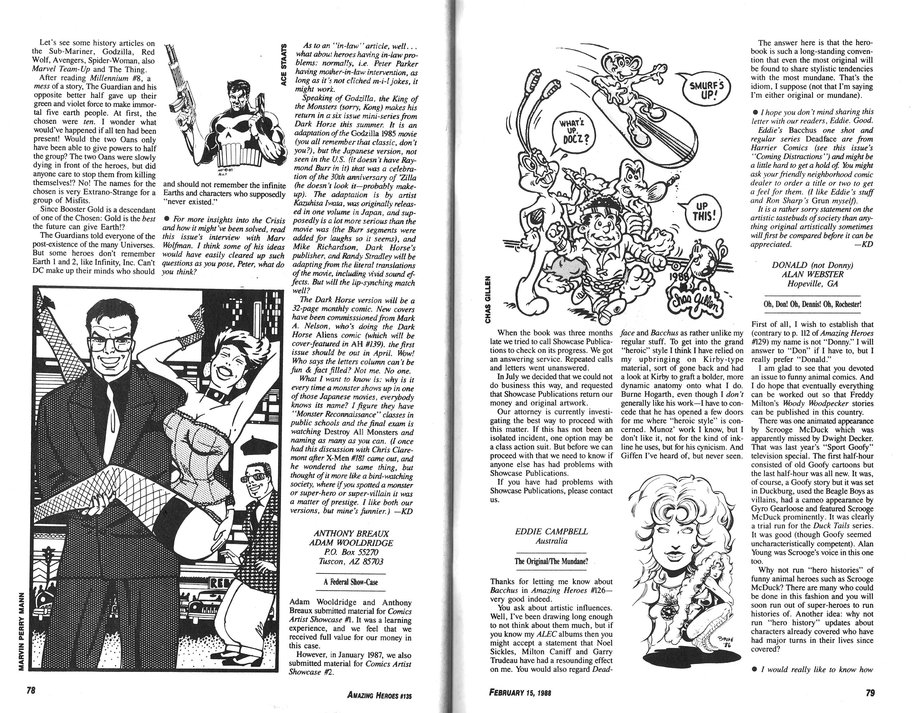 Read online Amazing Heroes comic -  Issue #135 - 40