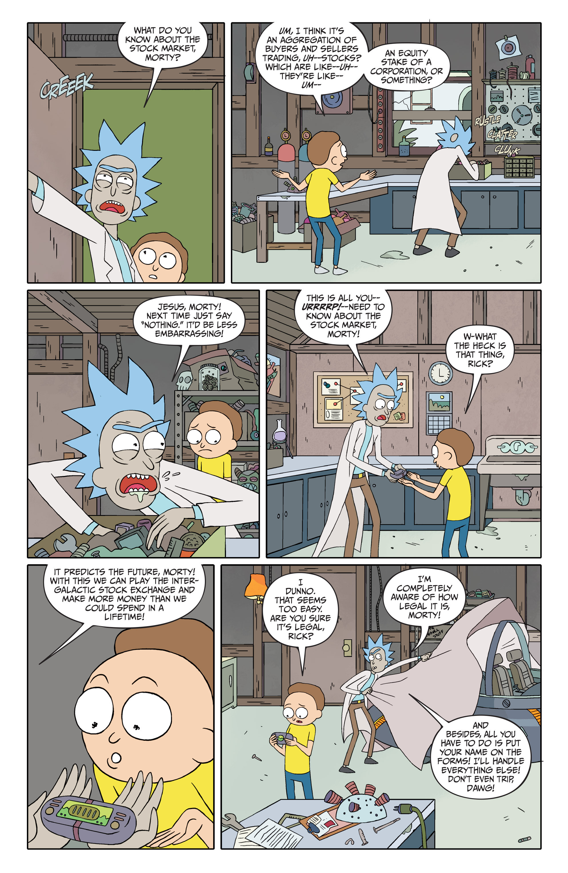 Read online Rick and Morty comic -  Issue #1 - 4