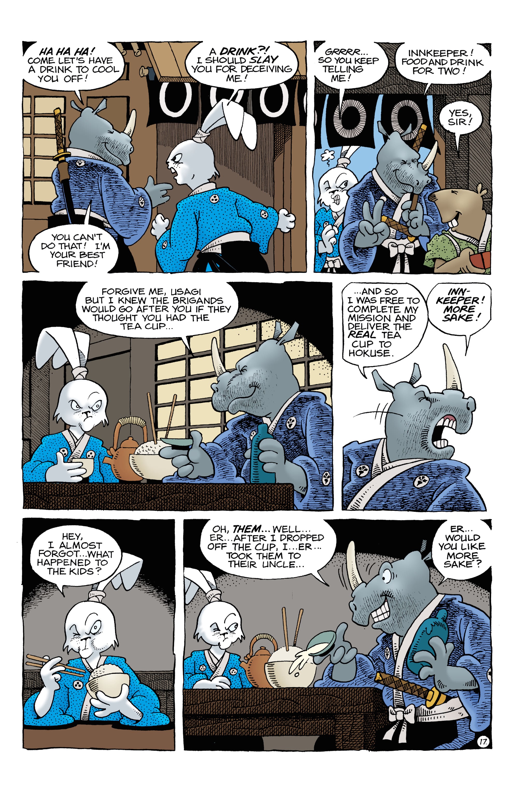 Read online Usagi Yojimbo: Wanderer’s Road comic -  Issue #5 - 18