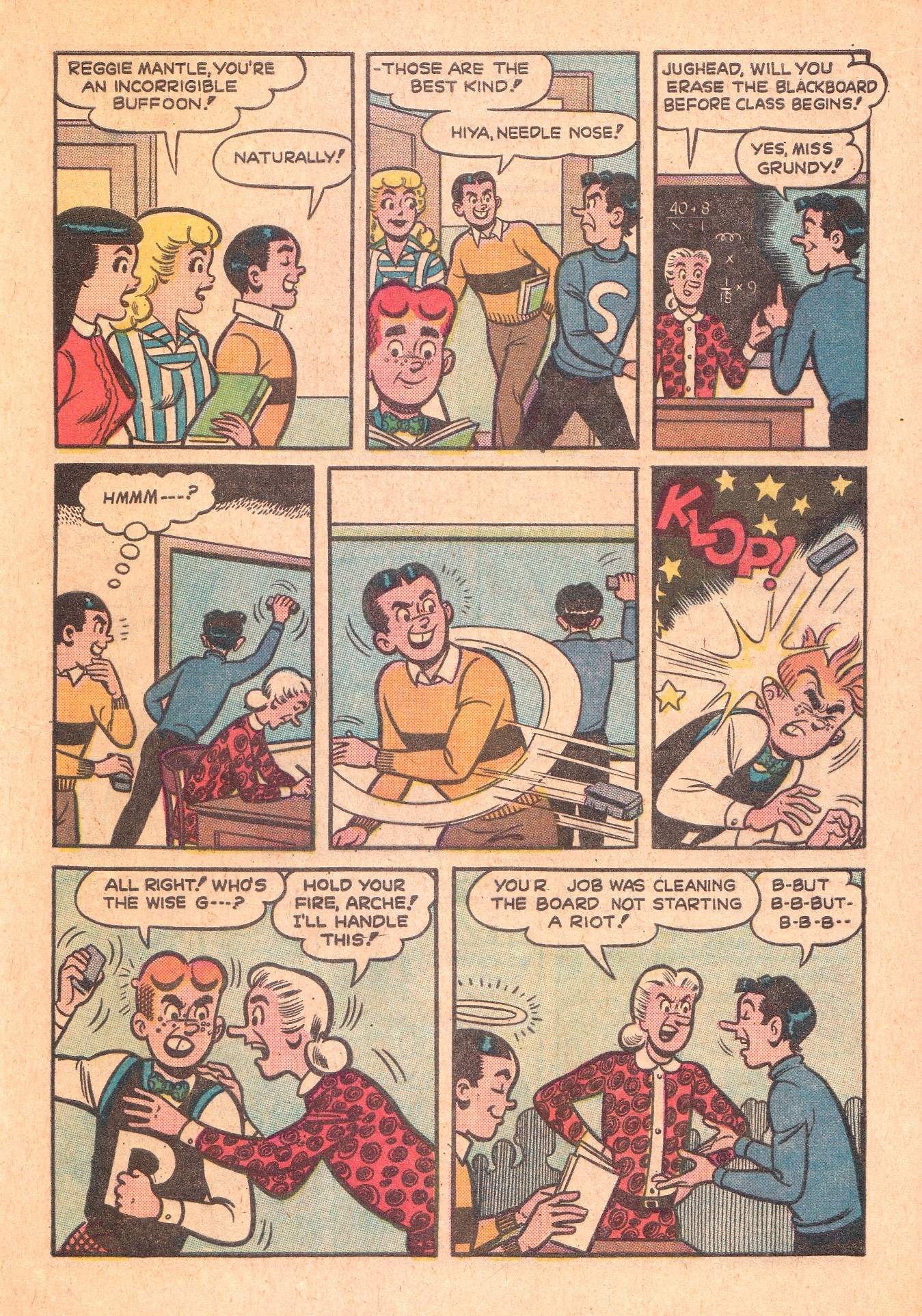 Read online Reggie comic -  Issue #15 - 21