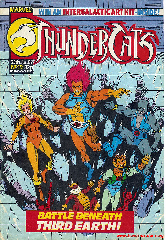 Read online ThunderCats (1987) comic -  Issue #19 - 1