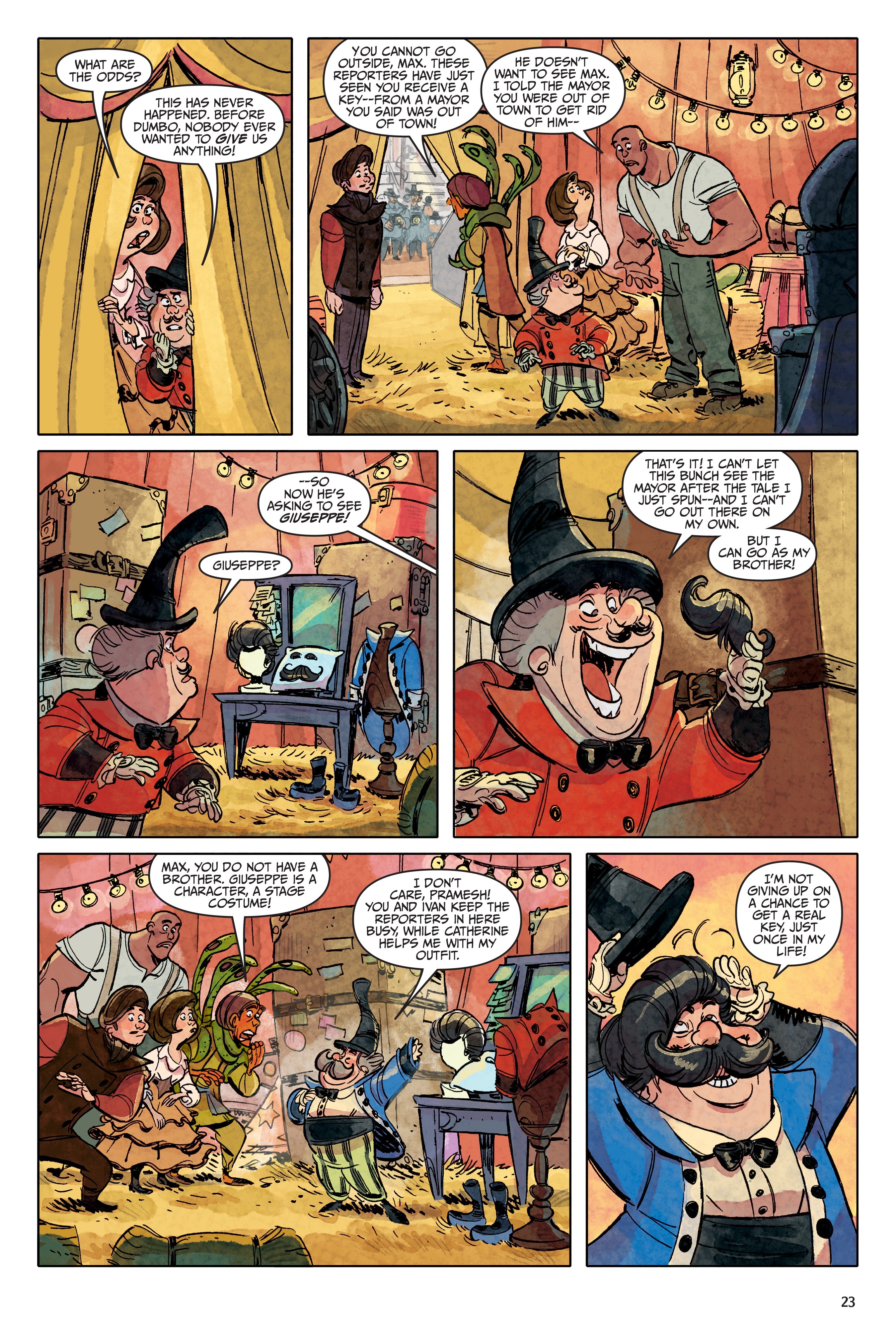 Read online Disney Dumbo: Friends in High Places comic -  Issue # Full - 24