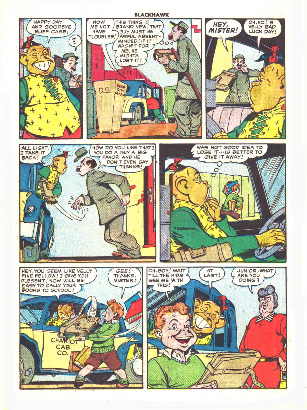 Read online Blackhawk (1957) comic -  Issue #38 - 38