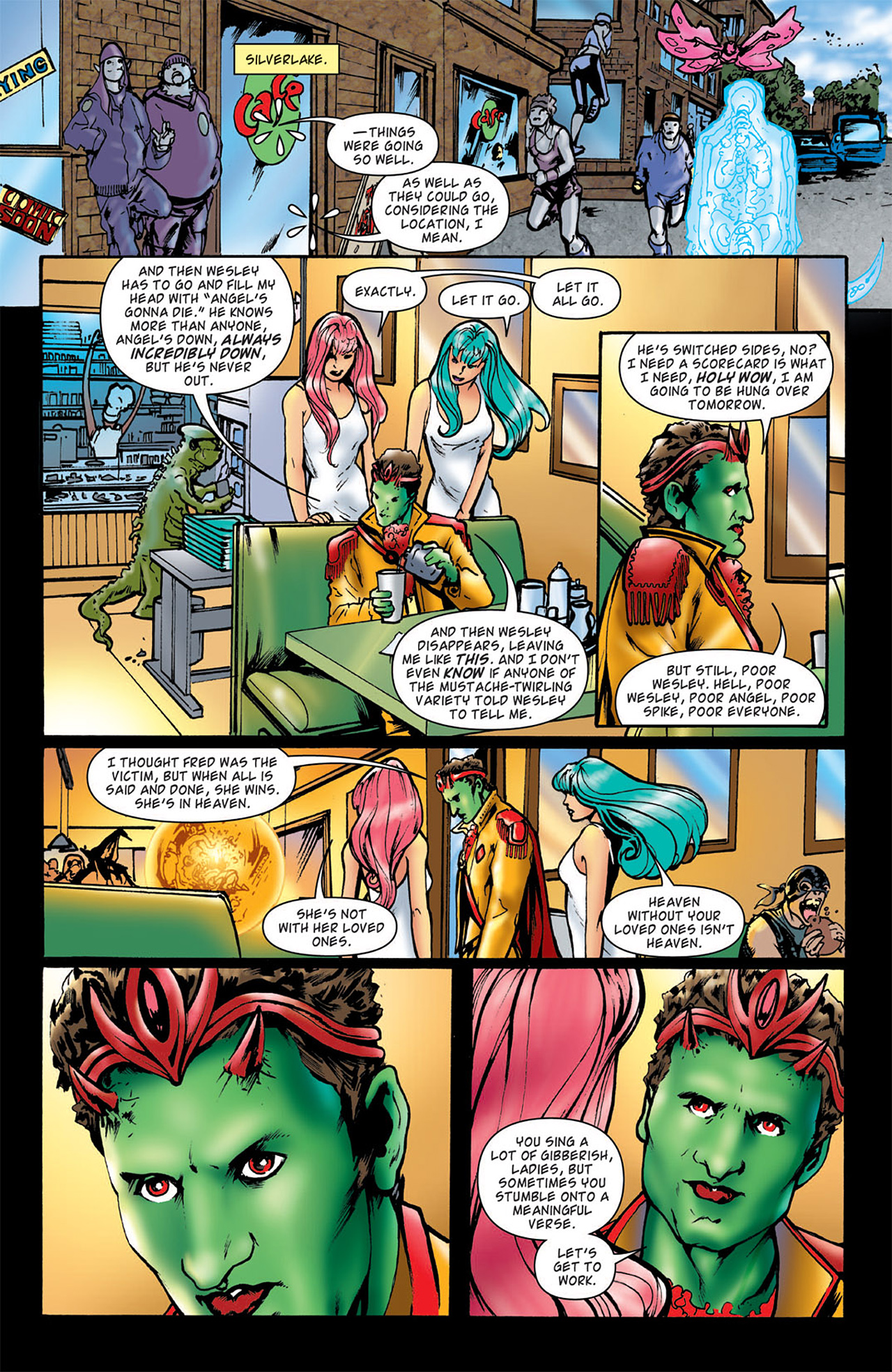 Read online Angel: After The Fall comic -  Issue #5 - 5