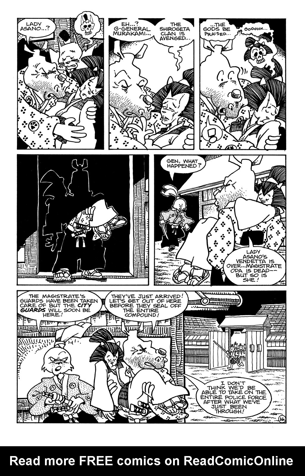 Read online Usagi Yojimbo (1987) comic -  Issue #36 - 18