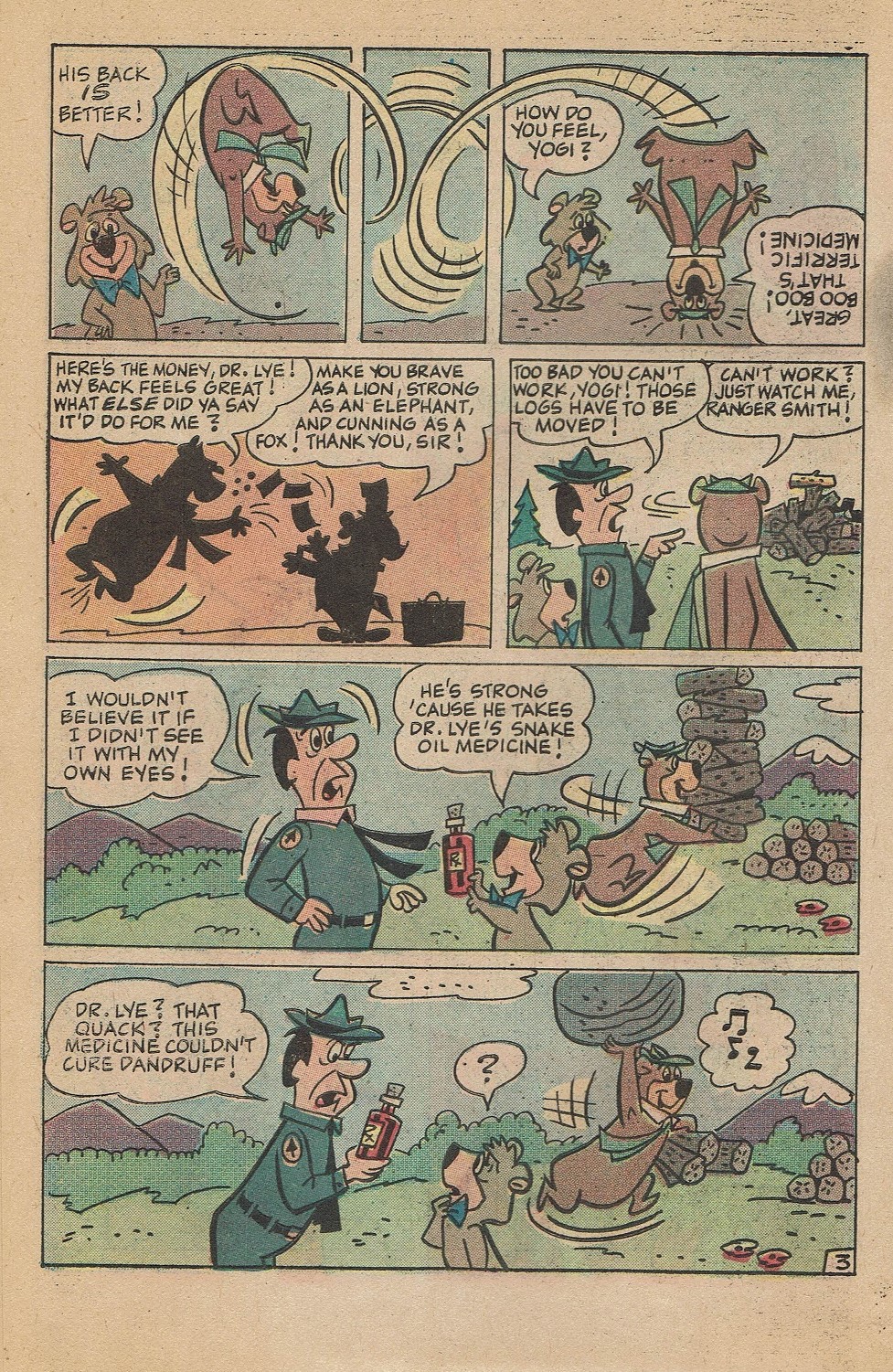 Read online Yogi Bear (1970) comic -  Issue #25 - 10