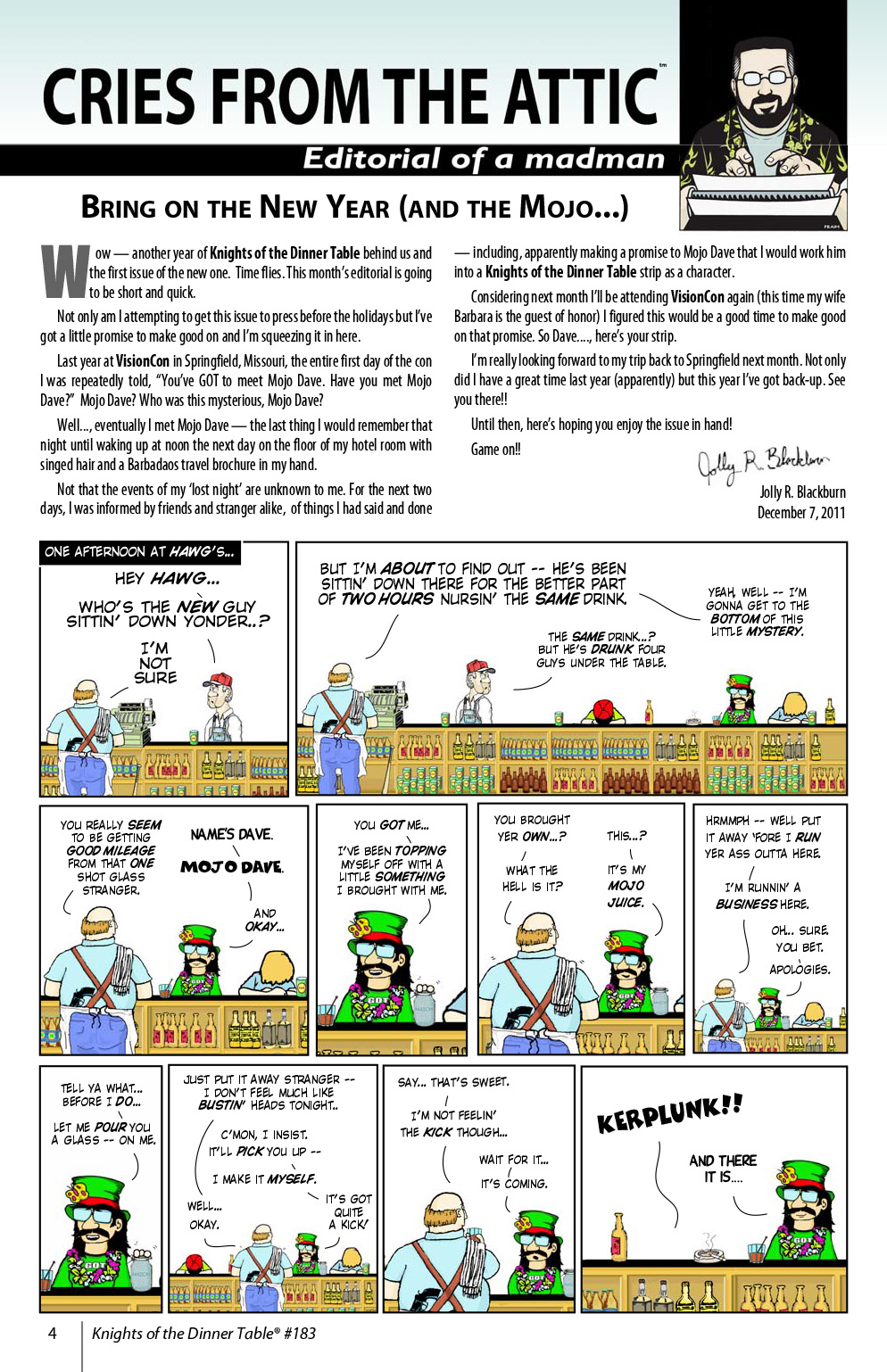 Read online Knights of the Dinner Table comic -  Issue #183 - 6
