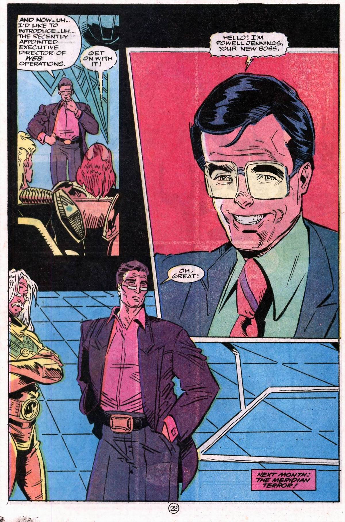 Read online The Web (1991) comic -  Issue #2 - 24