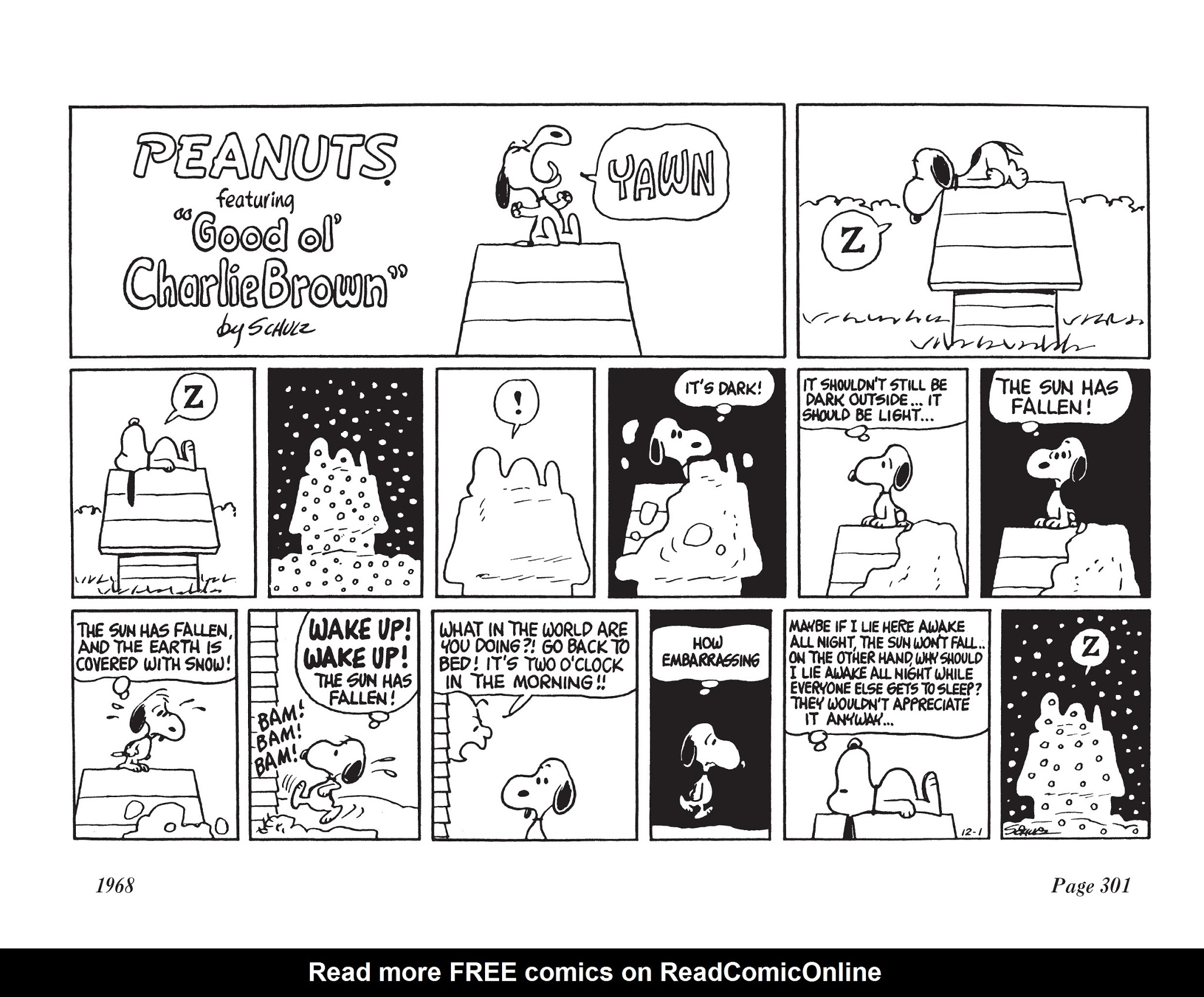 Read online The Complete Peanuts comic -  Issue # TPB 9 - 312