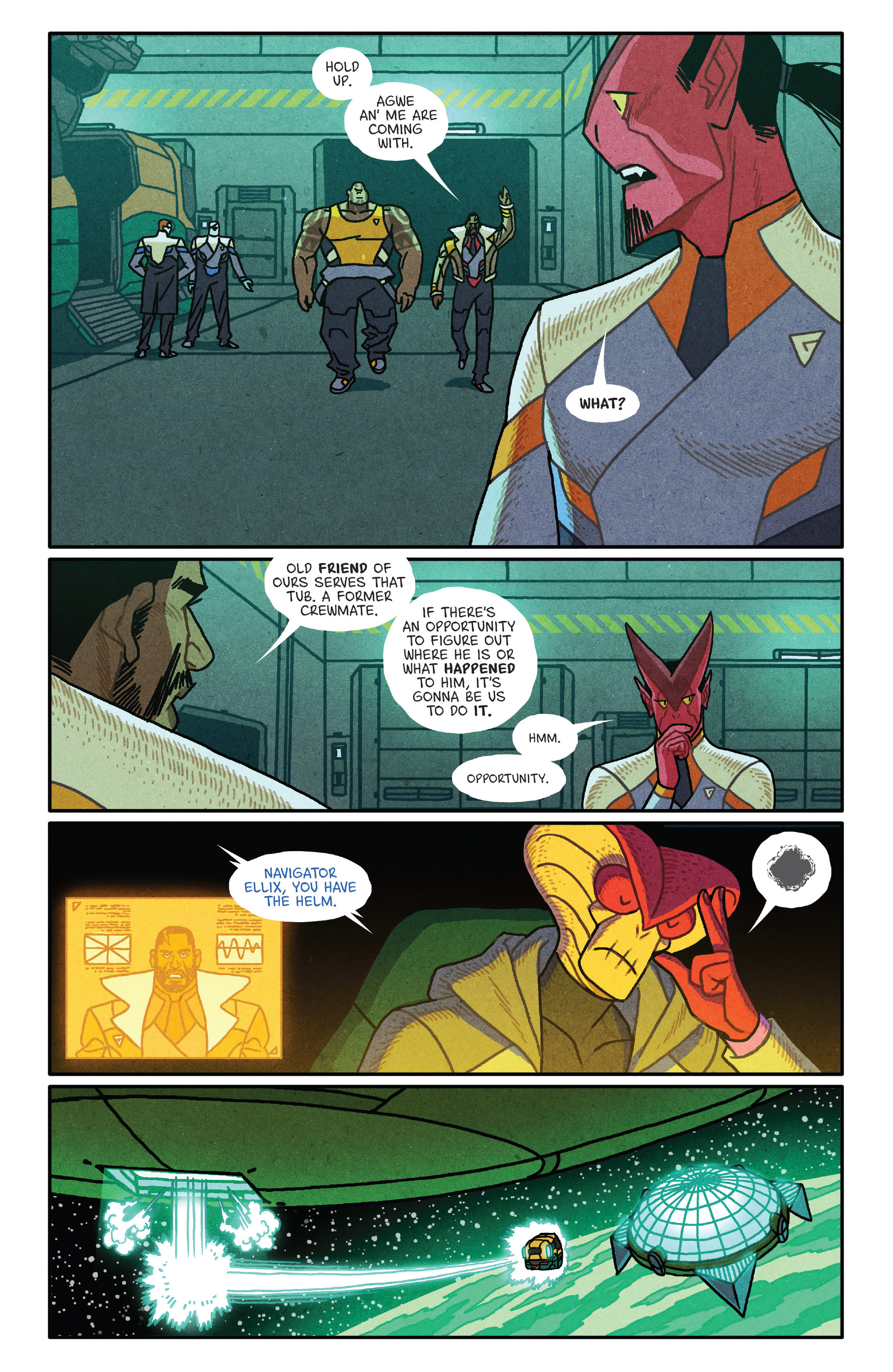 Read online Outer Darkness comic -  Issue #9 - 12