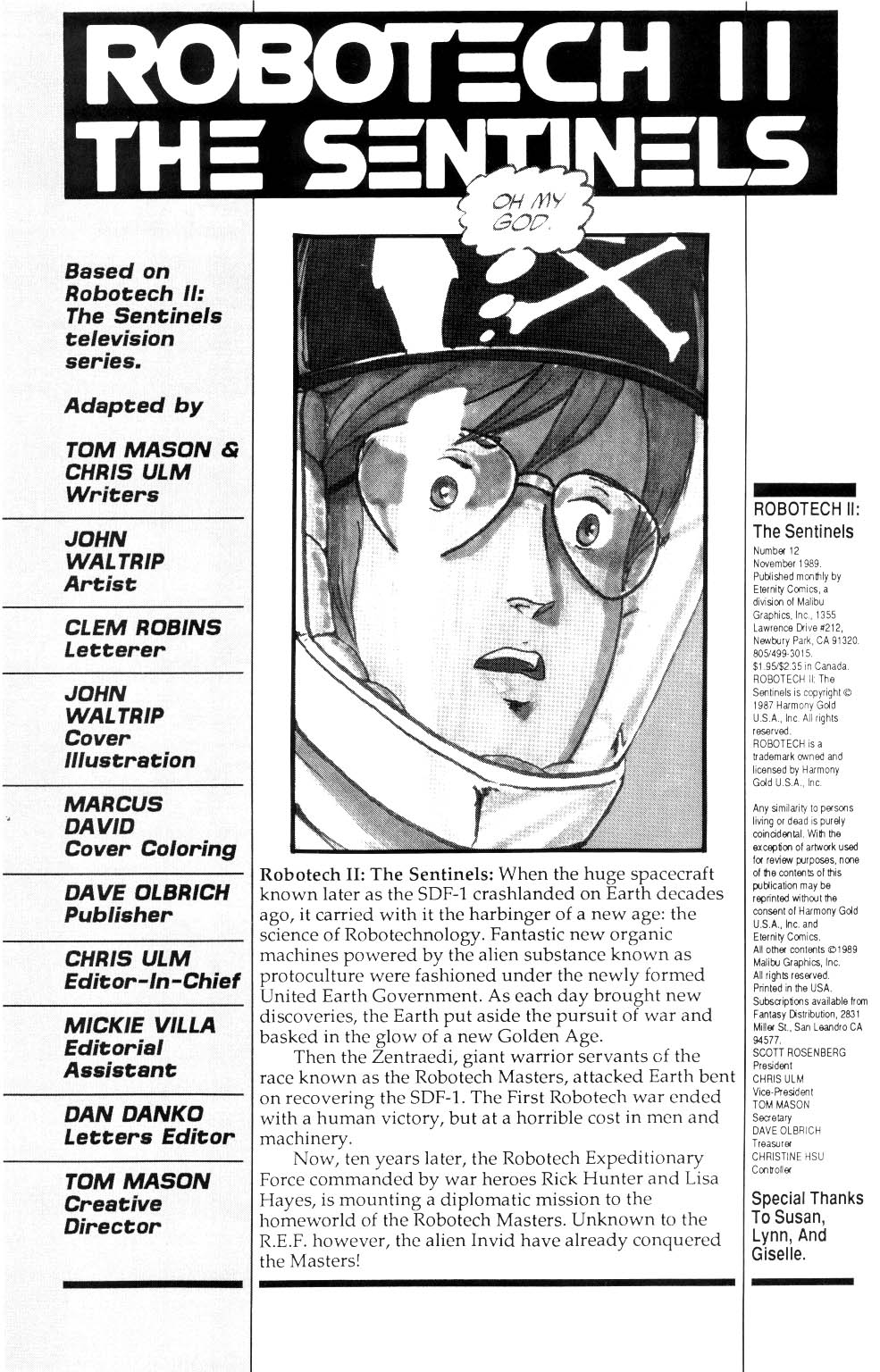 <{ $series->title }} issue Robotech II: The Sentinels Book 1 Issue #12 - Page 2