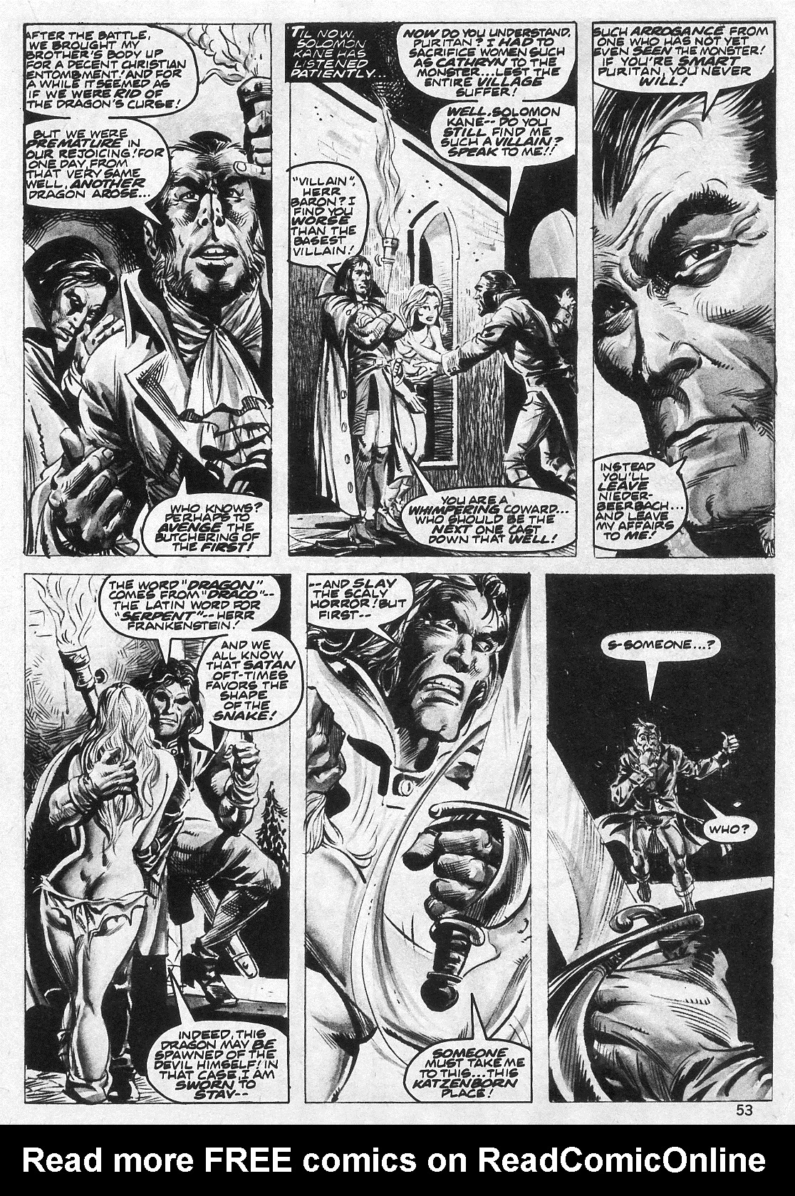 The Savage Sword Of Conan Issue #22 #23 - English 50