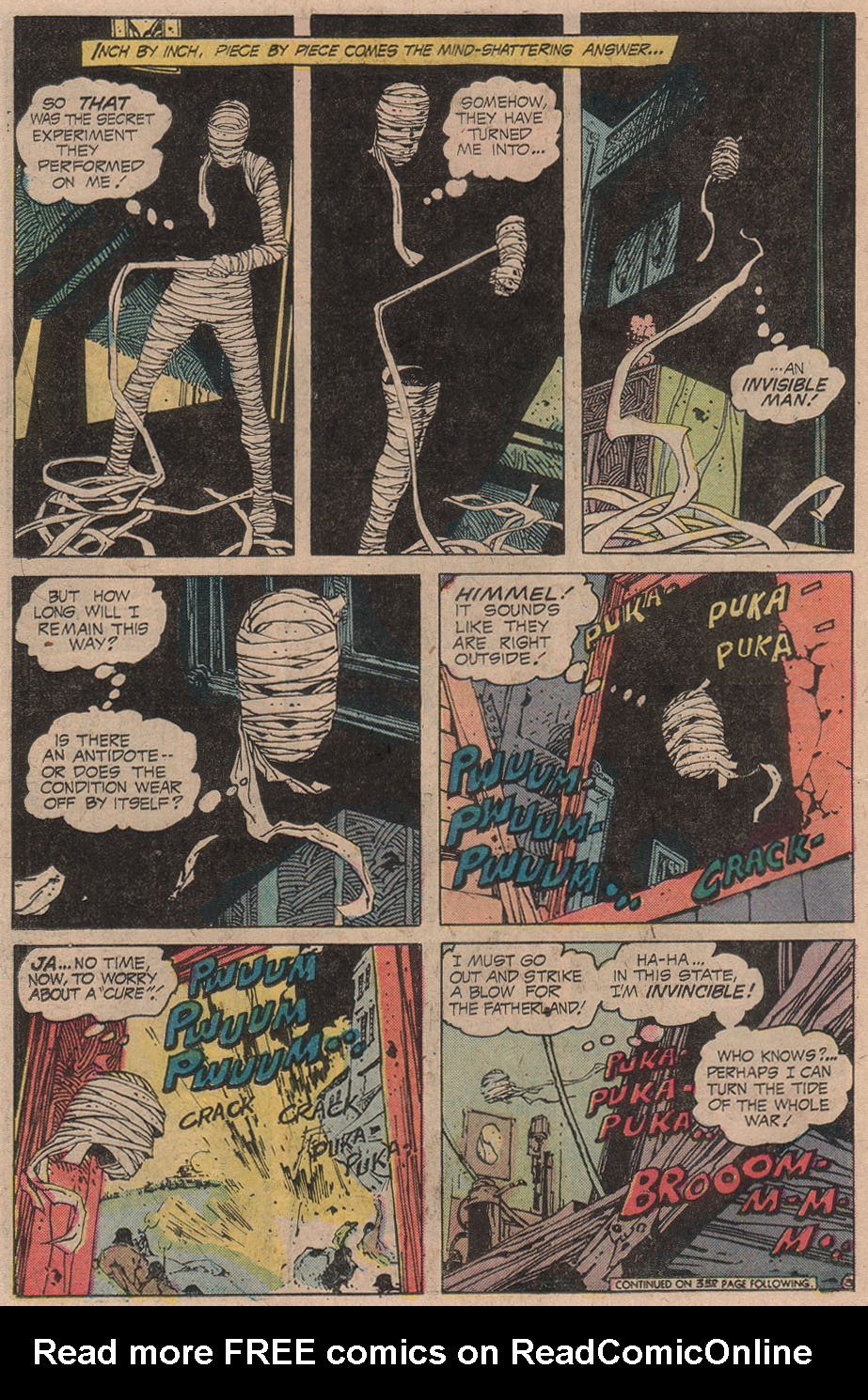 Read online Weird War Tales (1971) comic -  Issue #25 - 21