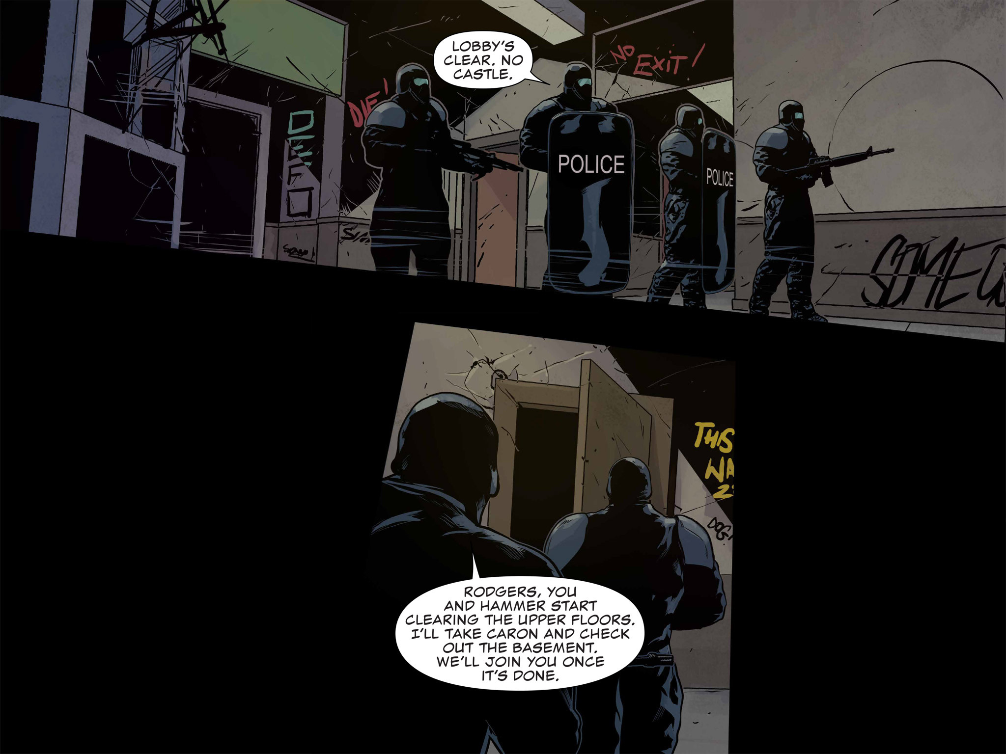 Read online Daredevil / Punisher : The Seventh Circle comic -  Issue #5 - 44