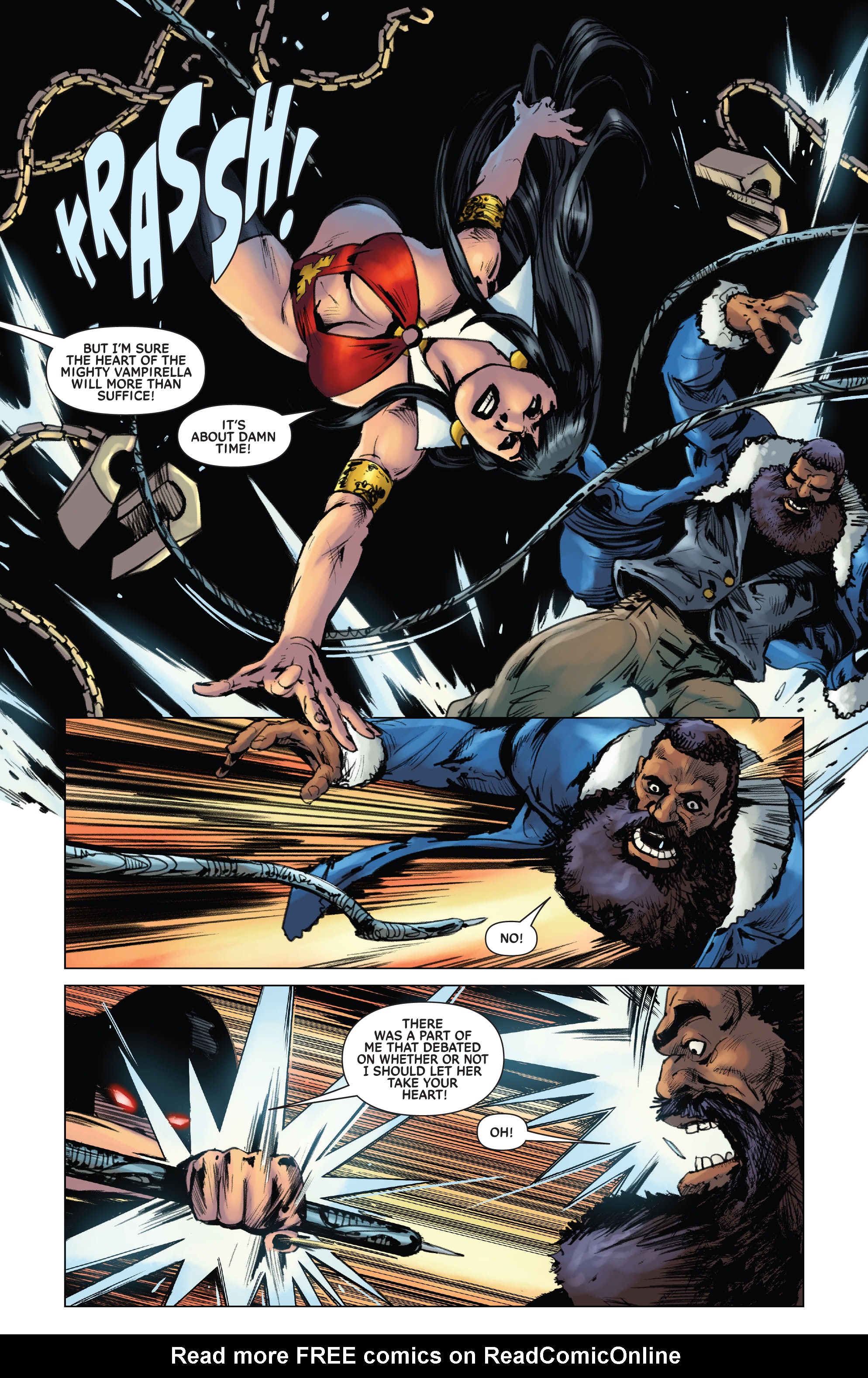 Read online Vampirella Strikes (2022) comic -  Issue #8 - 16