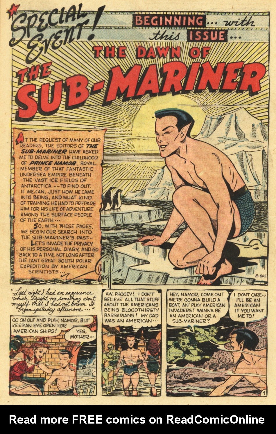 Read online Sub-Mariner Comics comic -  Issue #35 - 12