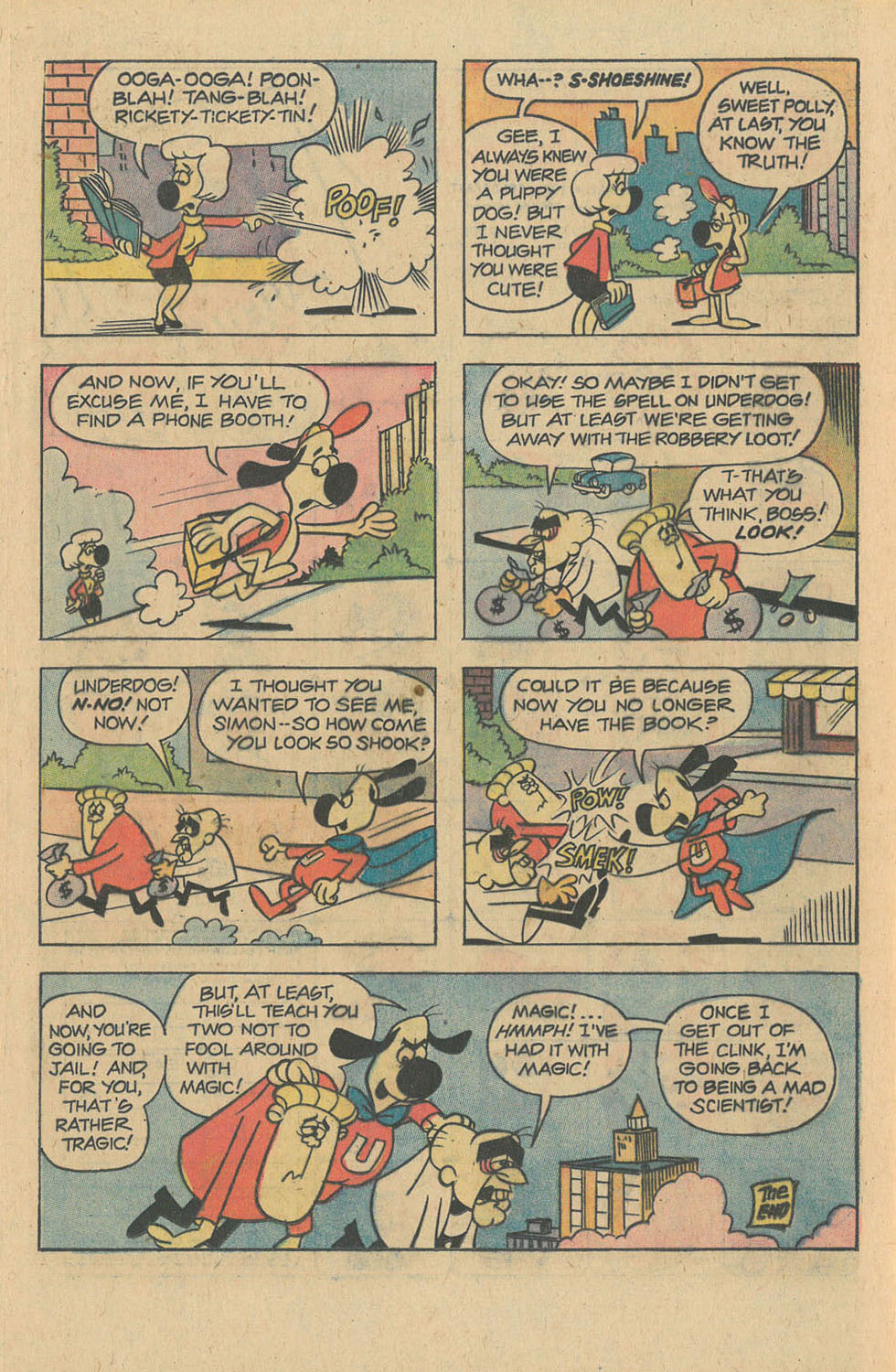 Read online Underdog (1975) comic -  Issue #9 - 17