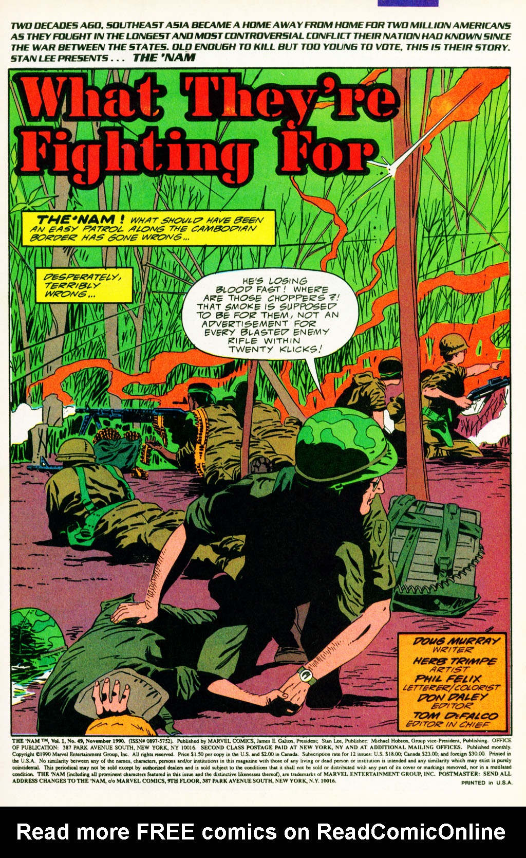 Read online The 'Nam comic -  Issue #49 - 2