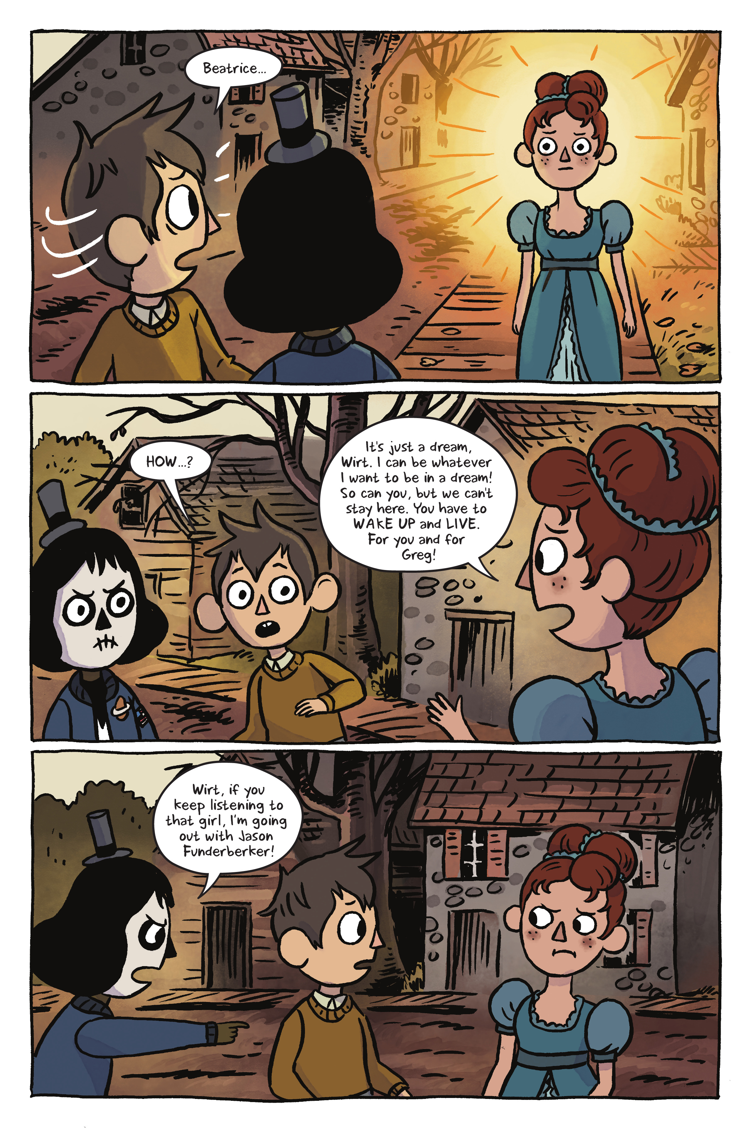 Read online Over the Garden Wall: Distillatoria comic -  Issue # TPB - 107