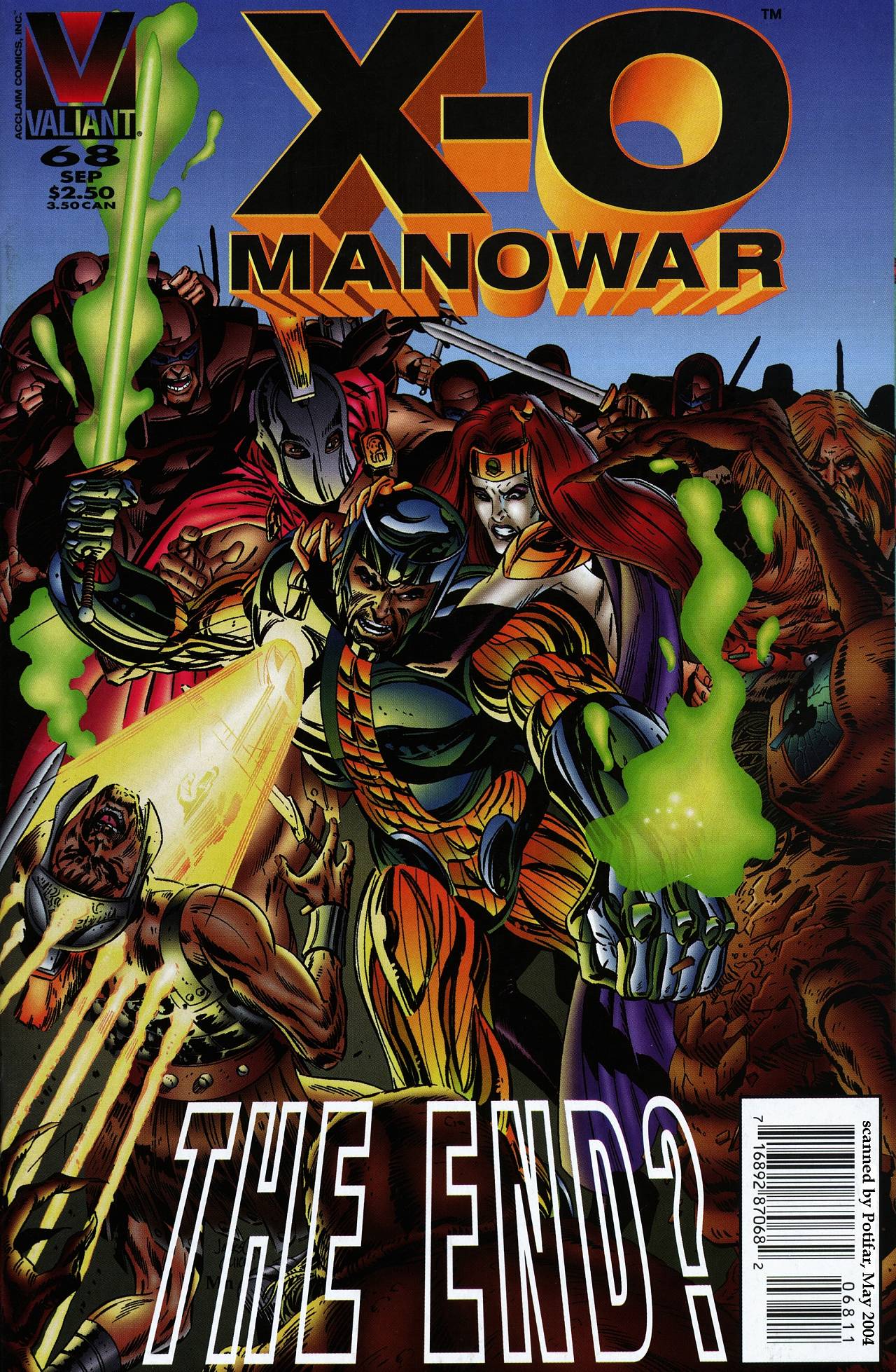 Read online X-O Manowar (1992) comic -  Issue #68 - 1