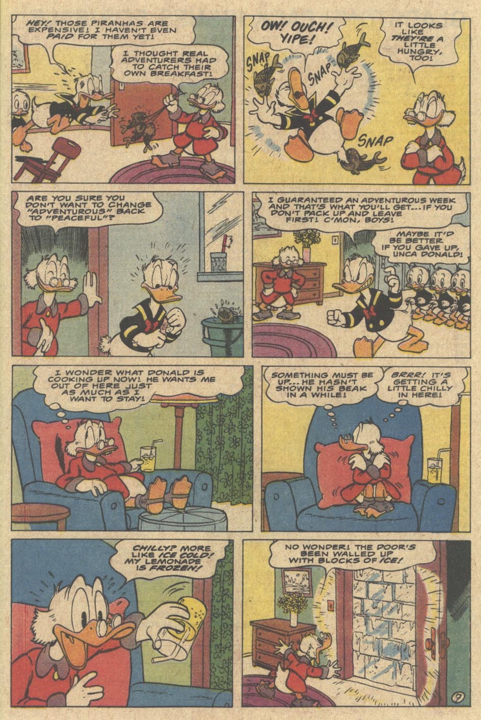 Read online Walt Disney's Comics and Stories comic -  Issue #544 - 9