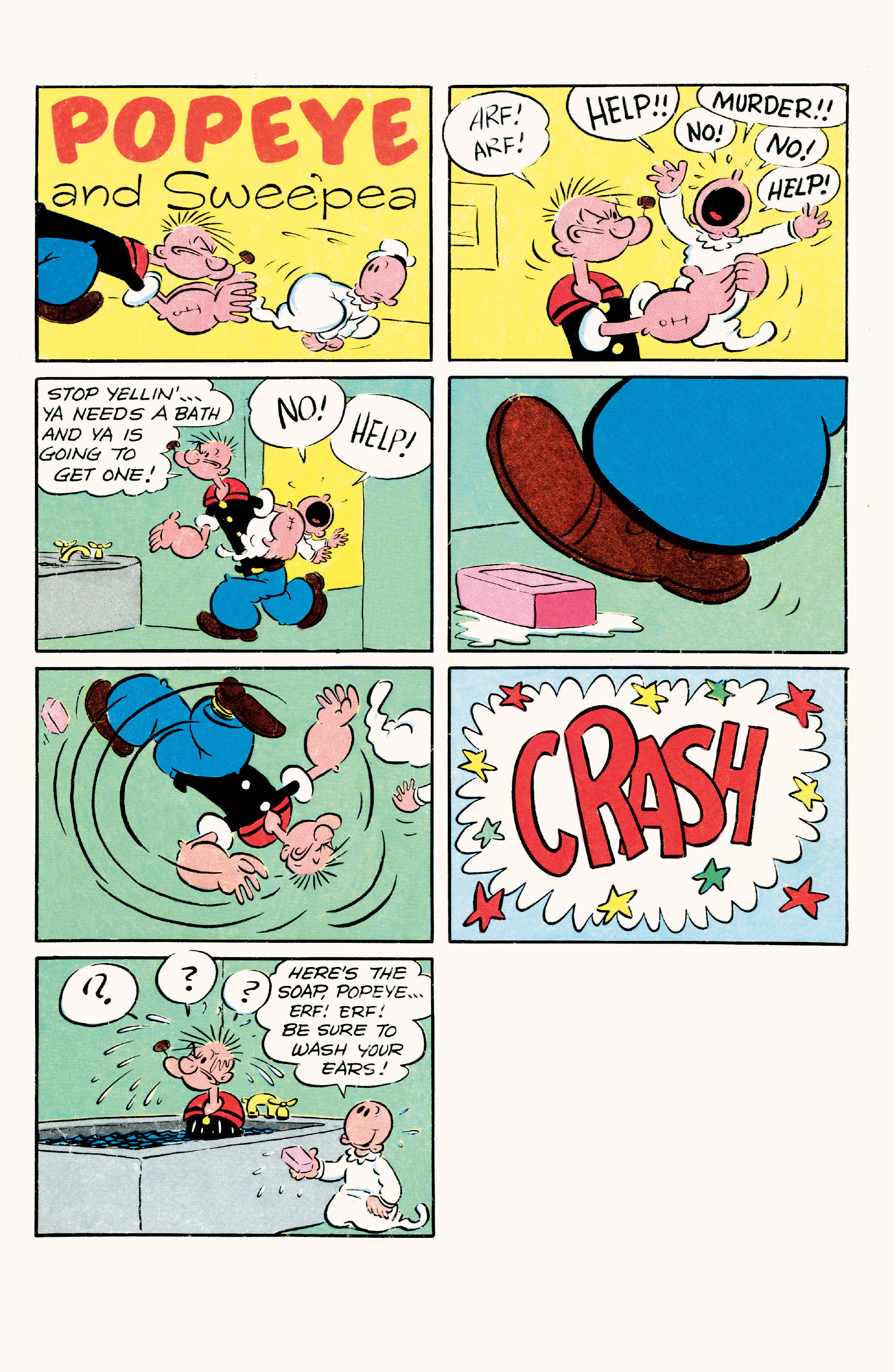Read online Classic Popeye comic -  Issue #35 - 36