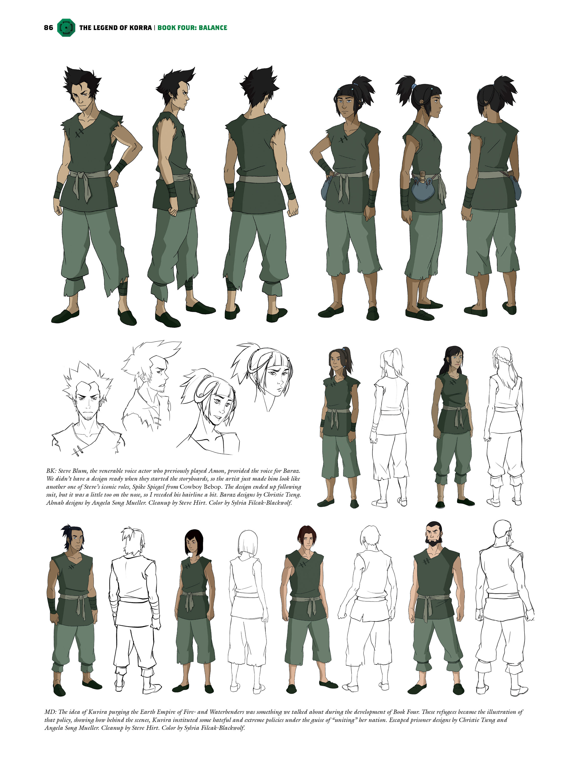 Read online The Legend of Korra: The Art of the Animated Series comic -  Issue # TPB 4 - 80