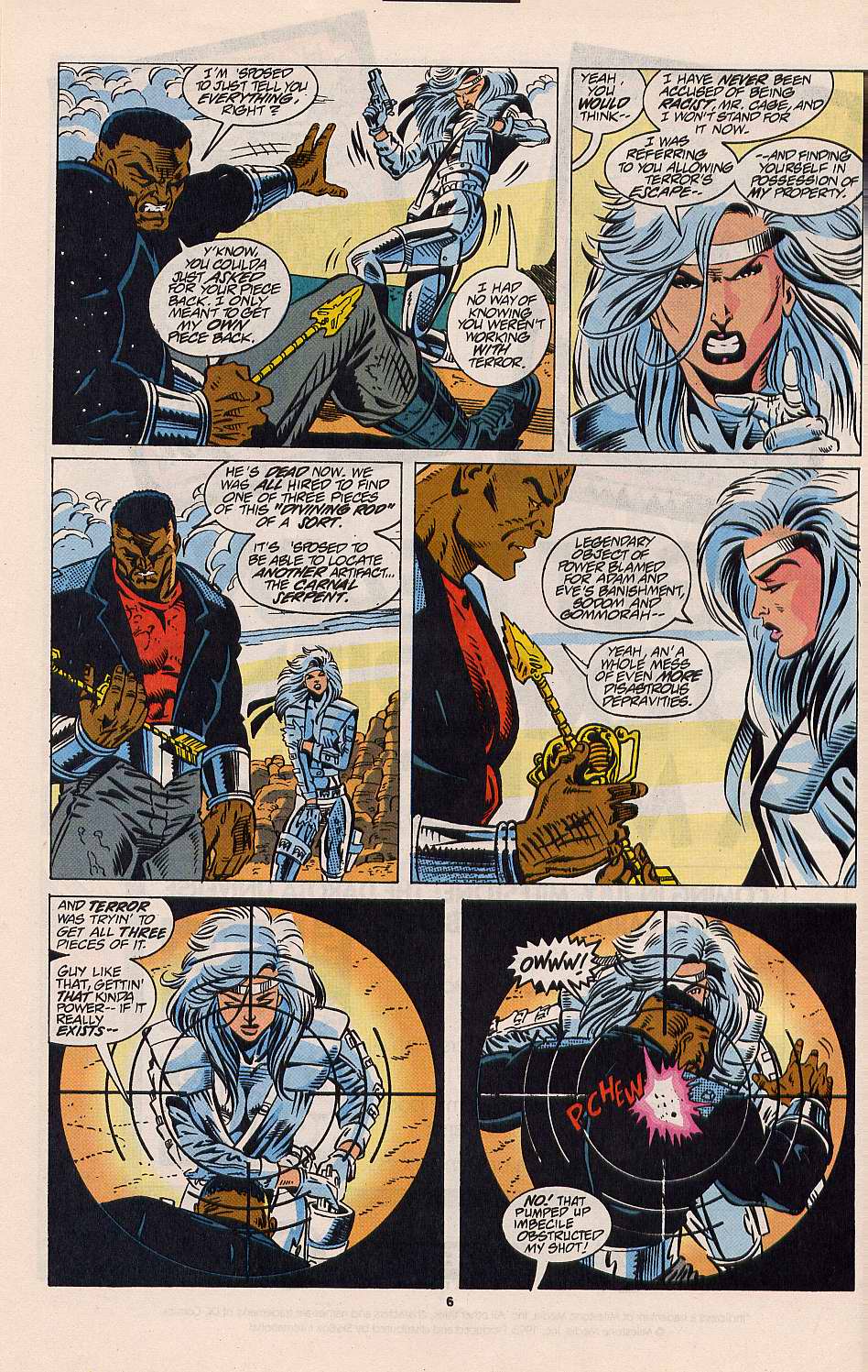 Read online Silver Sable and the Wild Pack comic -  Issue #13 - 6