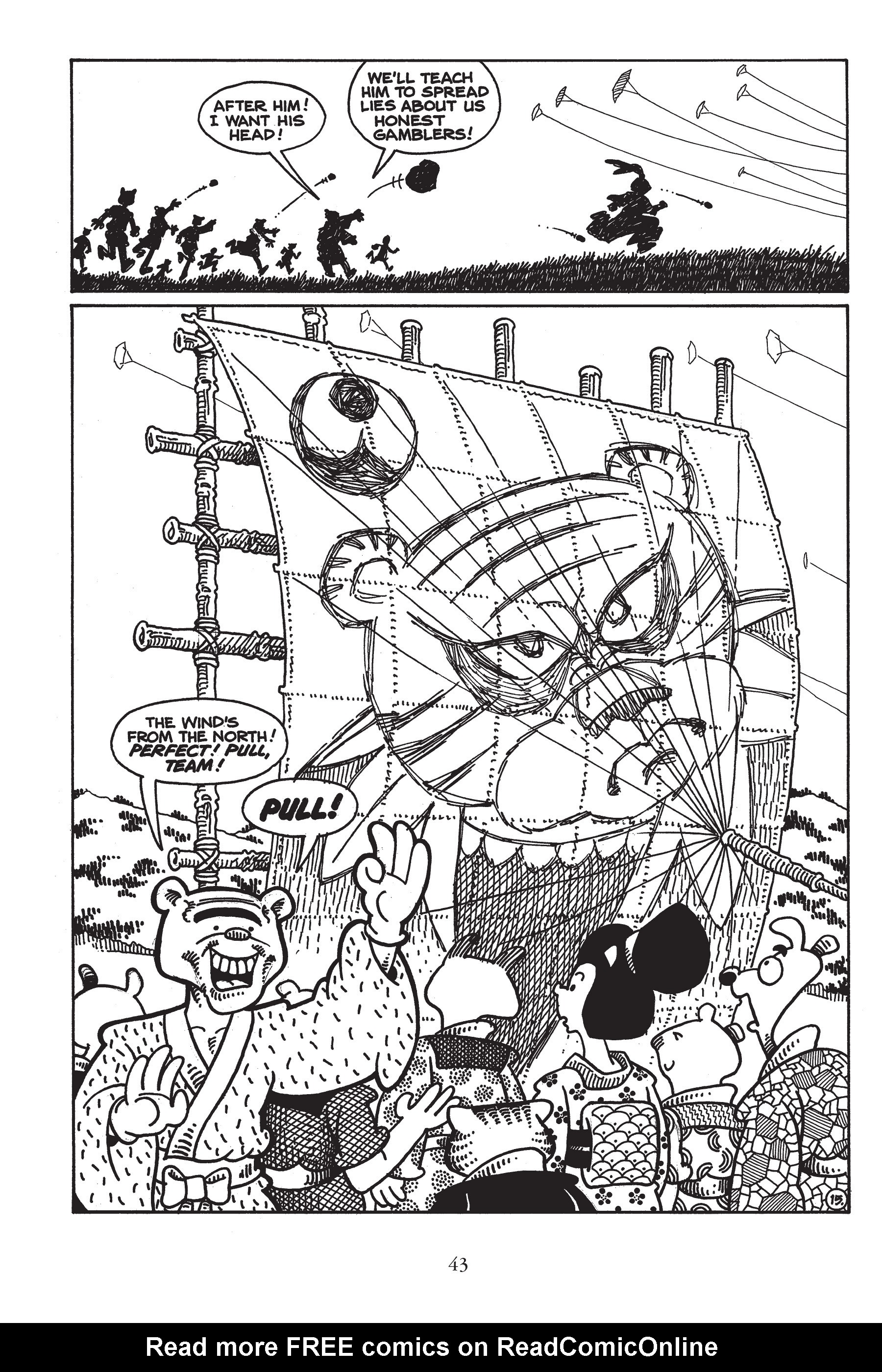 Read online Usagi Yojimbo (1987) comic -  Issue # _TPB 5 - 43