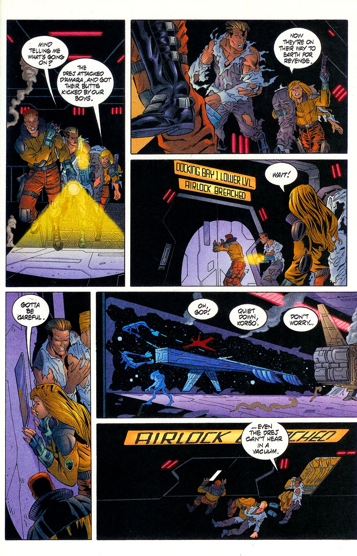 Read online Titan A.E. comic -  Issue #2 - 21