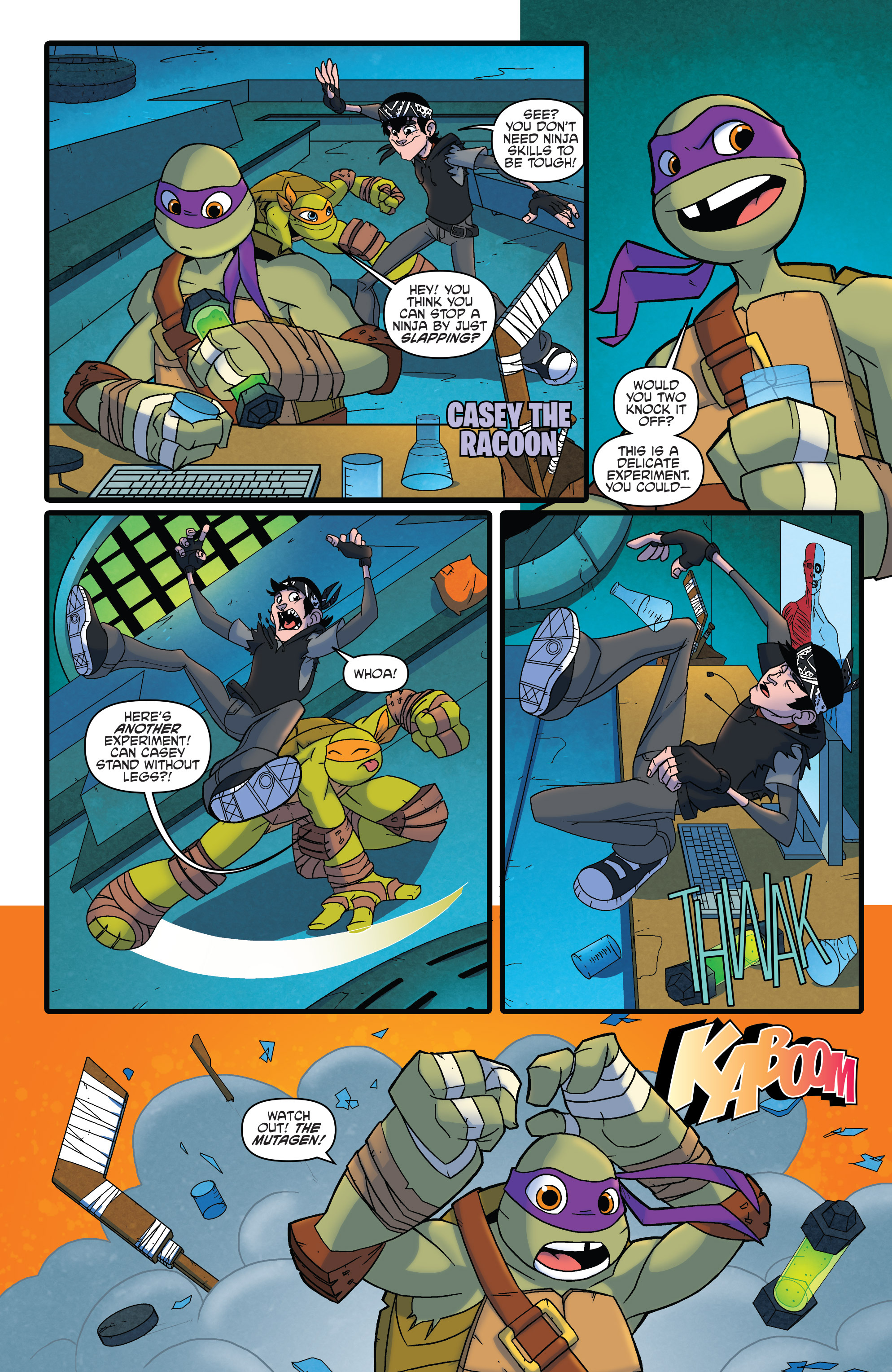 Read online Teenage Mutant Ninja Turtles New Animated Adventures comic -  Issue #17 - 15